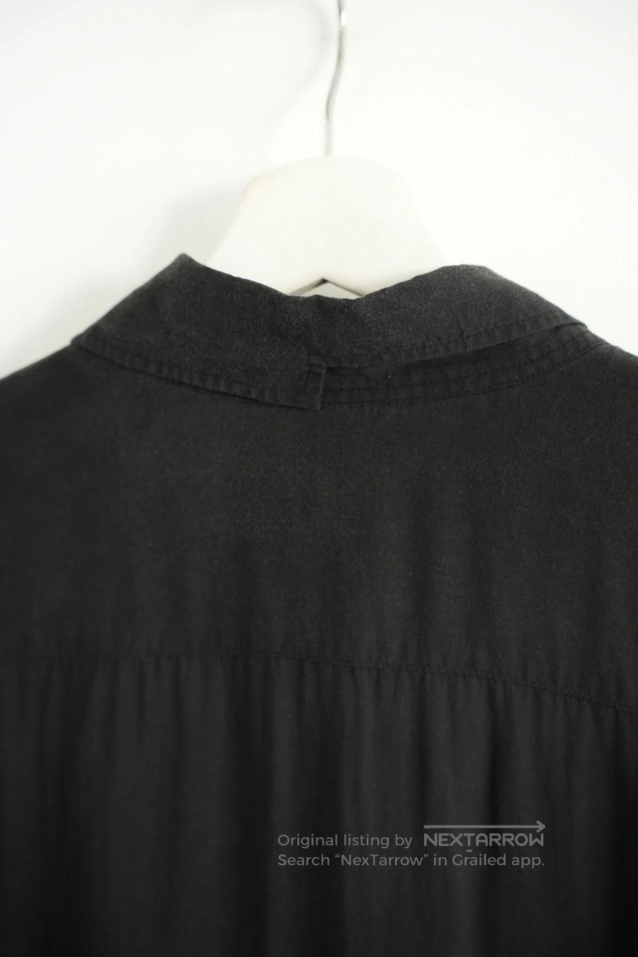 Yohji Yamamoto asymmetrical collar tencel shirt by yohji yamamoto. Size US M / EU 48-50 / 2 - 5 Thumbnail
