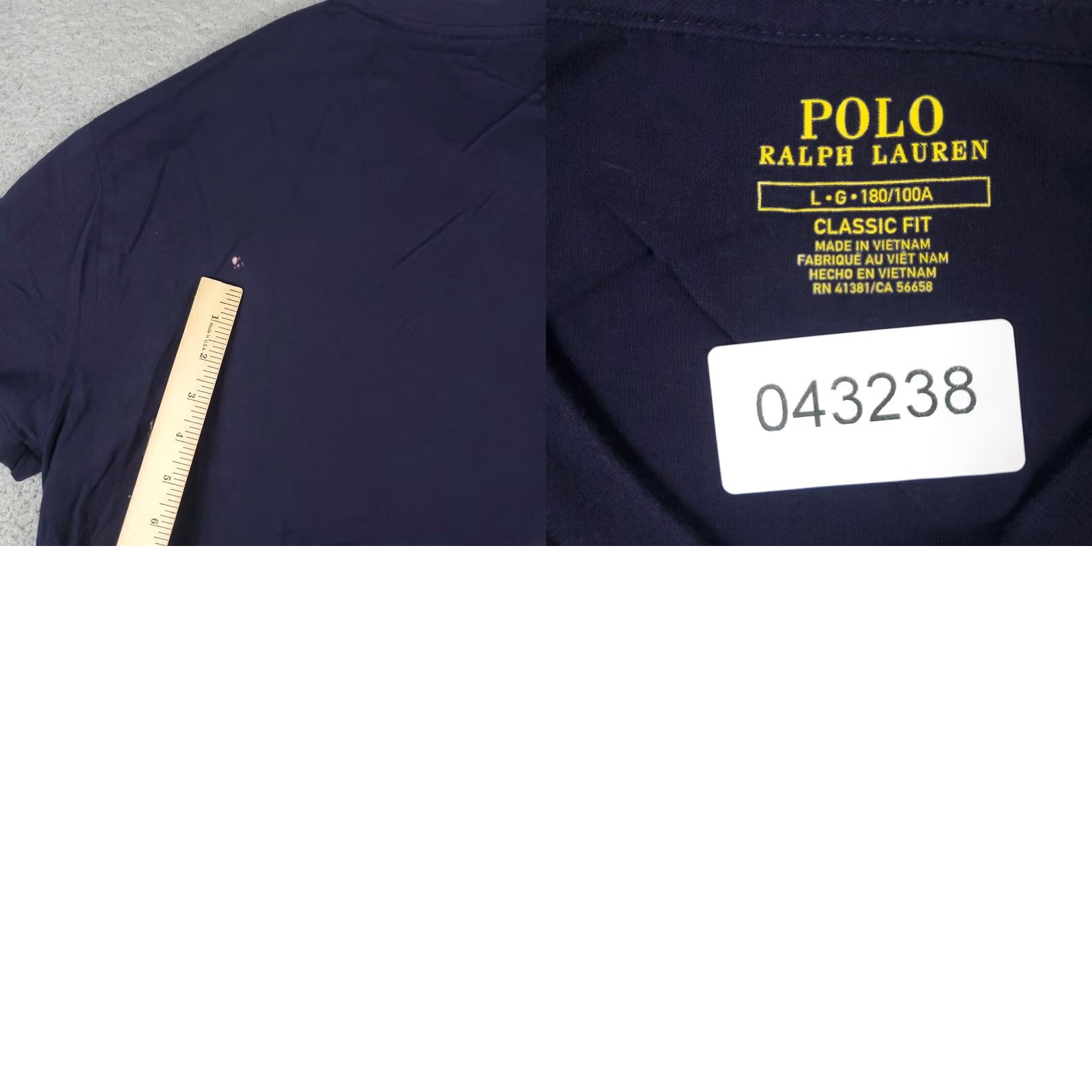 Ralph Lauren Ralph Lauren Men’s T-Shirt Large Blue Pony Logo Casual Short Sleeve Cotton Size US L / EU 52-54 / 3 - 8 Thumbnail