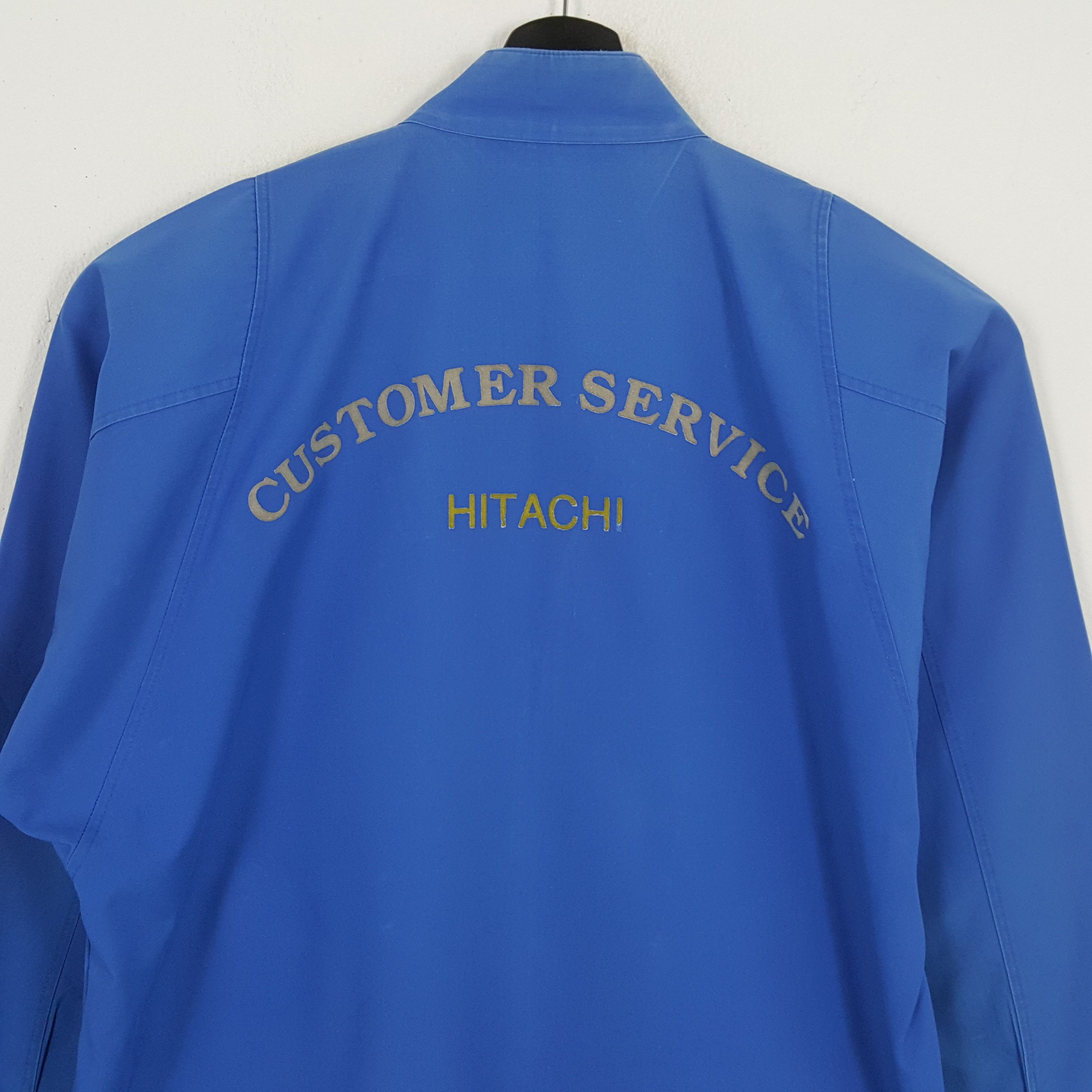 Japanese Brand × Vintage HITACHI CUSTOMER SERVICE Japanese Electronic Workwear Jacket Size US L / EU 52-54 / 3 - 2 Thumbnail