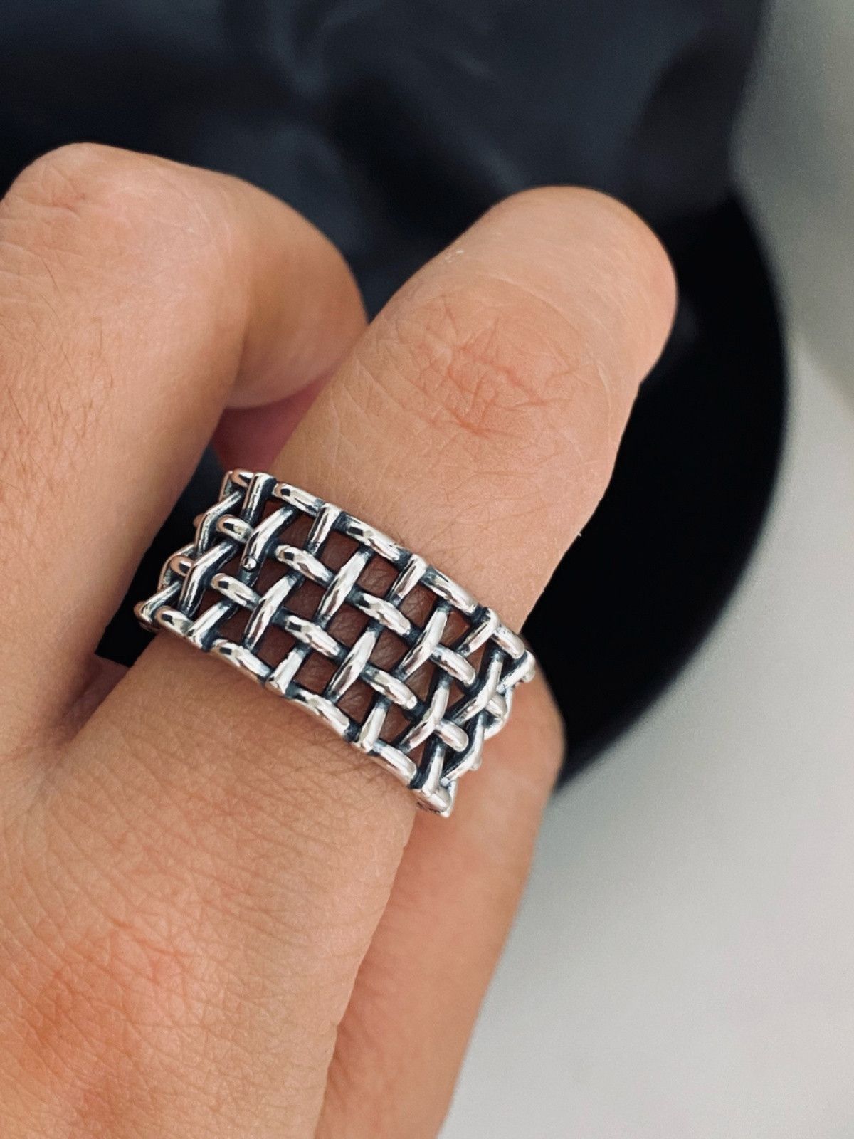 Japanese Brand × Vintage Weaving wide ring Size ONE SIZE - 2 Thumbnail
