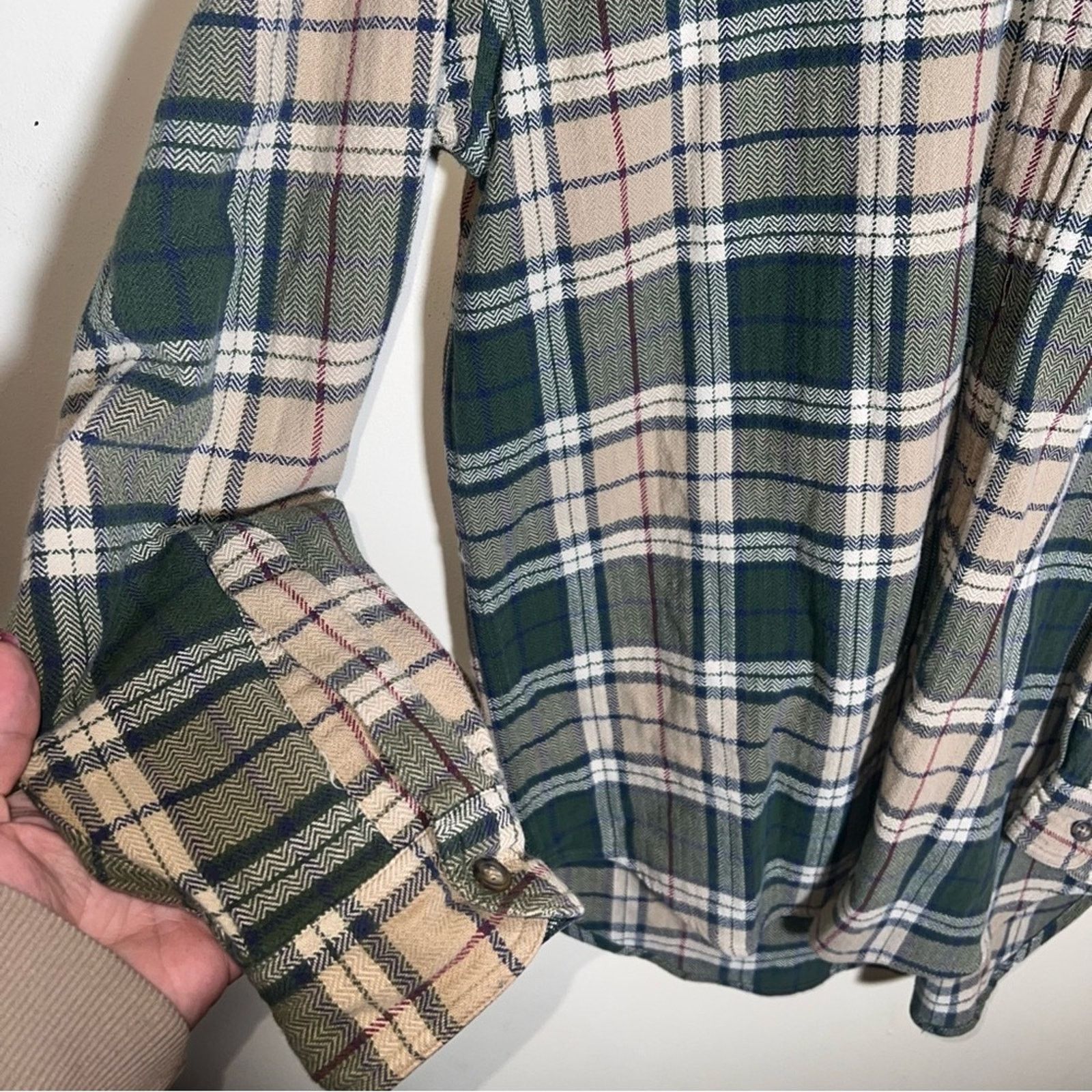Abercrombie & Fitch VNTG ABERCROMBIE mens oversized grunge gorpcore flannel S Size US S / EU 44-46 / 1 - 3 Thumbnail