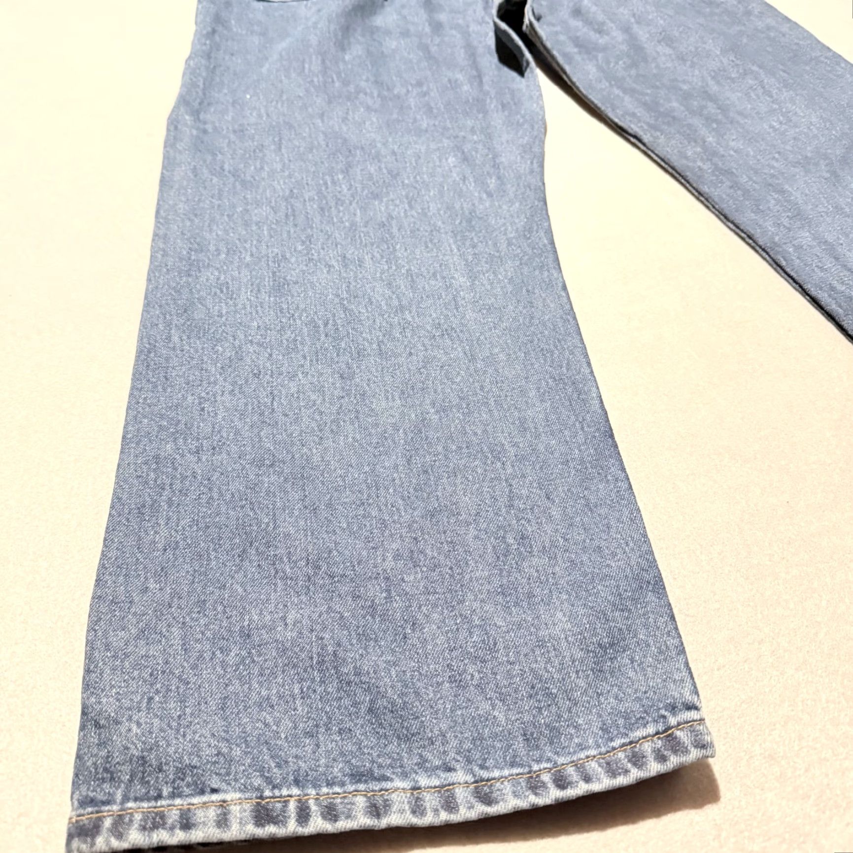 Levi's VINTAGE Levi's Jeans Men Blue Levi's 550 Jeans Men Blue Denim Stretch Classic Straight Zip Fly 50x32 NWT Size US 34 / EU 50 - 5 Thumbnail