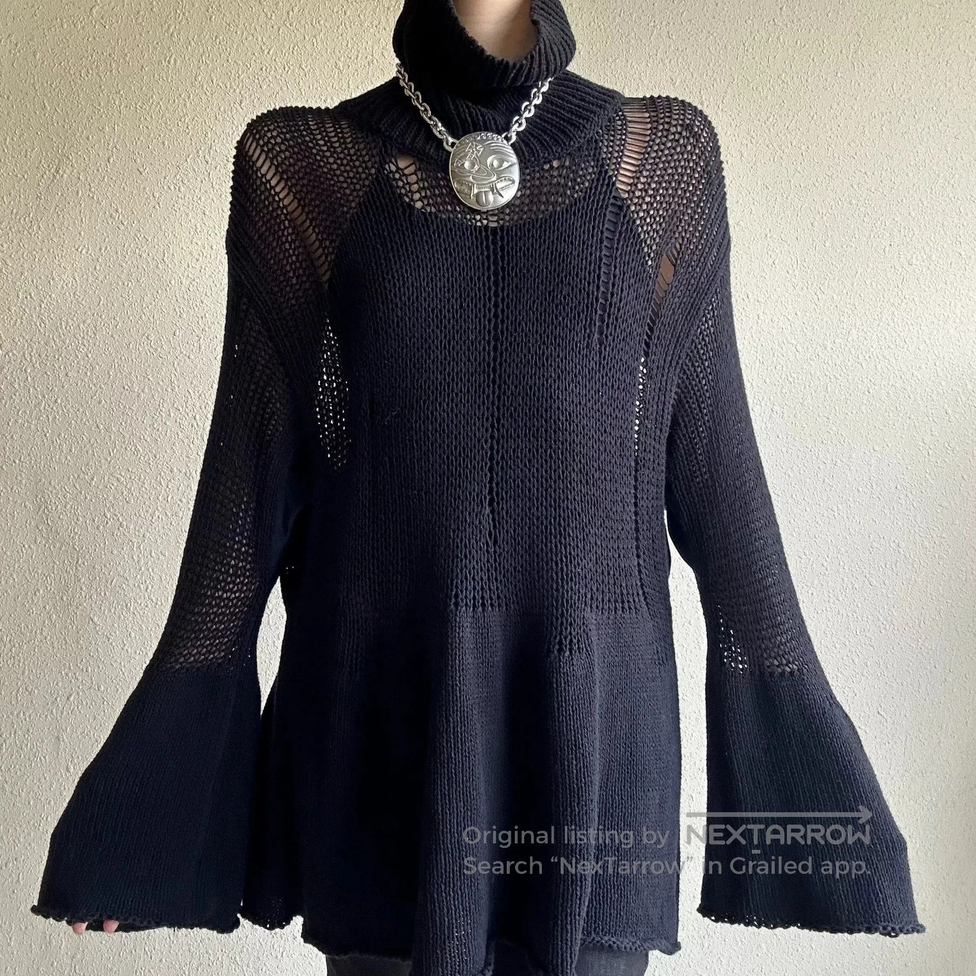 Vivienne Westwood Vintage Hole Knit Top.