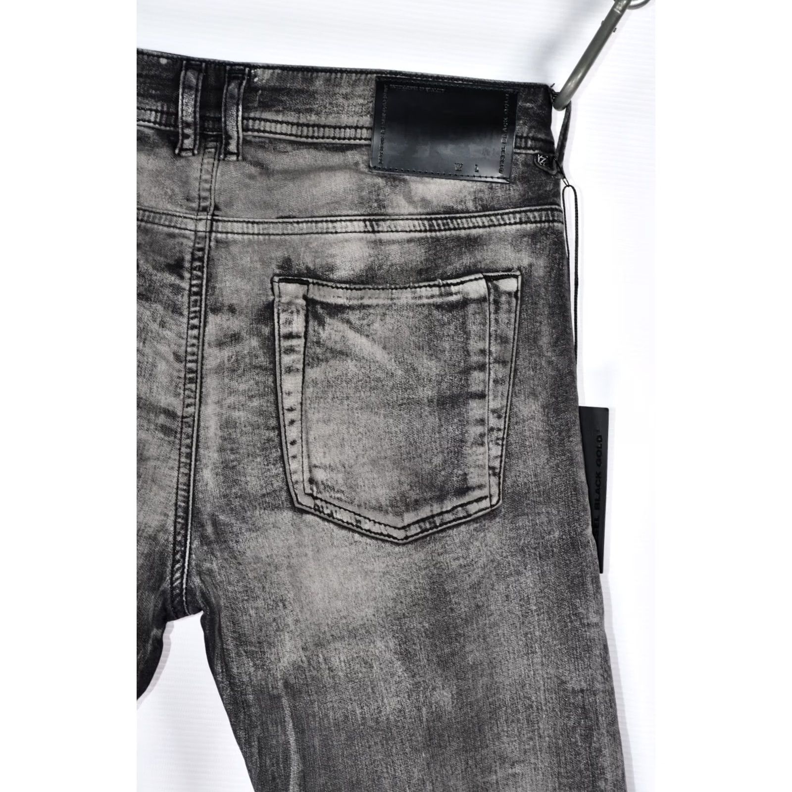 Diesel Diesel Black Gold Type 2815 Super Skinny Jeans W29 Mens Black Cotton Blend 90% Cotton 8% Polyester 2% Elastane Slim Straight? Size US 29 - 3 Thumbnail