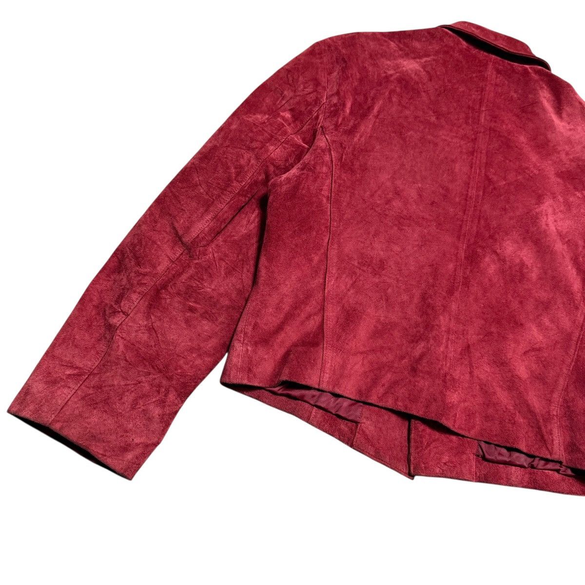 Yohji Yamamoto Workshop Yohji Yamamoto Suede Leather Jacket Size M / US 6-8 / IT 42-44 - 12 Thumbnail