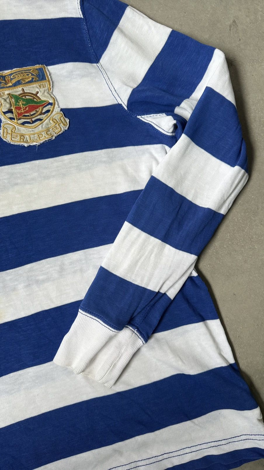 Polo Ralph Lauren VINTAGE POLO RALPH LAUREN RUGBY POLO STRIPES Size US M / EU 48-50 / 2 - 3 Thumbnail