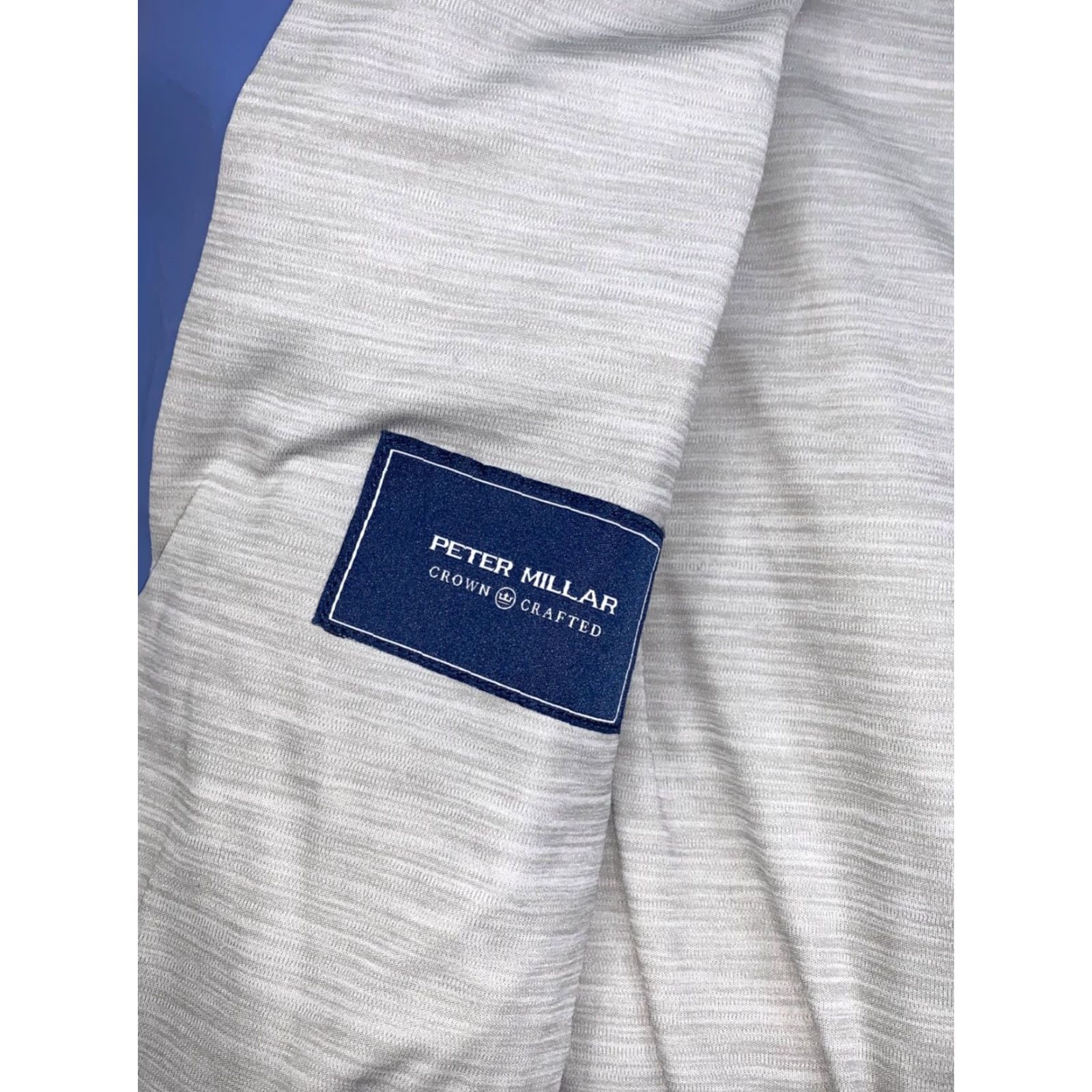 Peter Millar Peter Millar Stealth Light Jacket Mens M Golf Pockets Zip Blue Casual 10192 Size US M / EU 48-50 / 2 - 5 Thumbnail