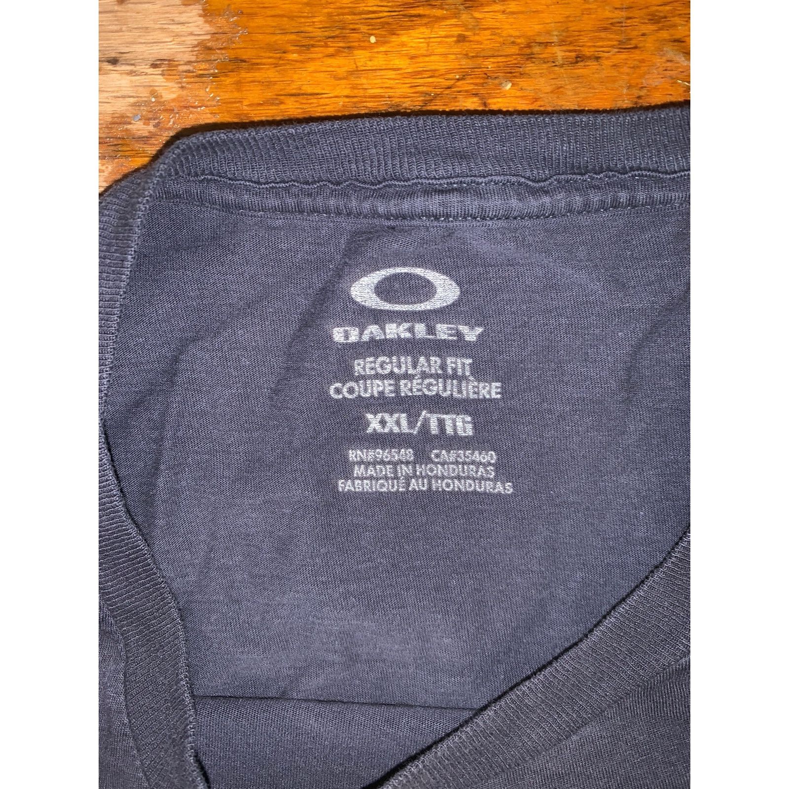 Oakley Oakley Graphic T Shirt XXL Charcoal Gray Logo Streetwear Tee Size US XXL / EU 58 / 5 - 4 Thumbnail