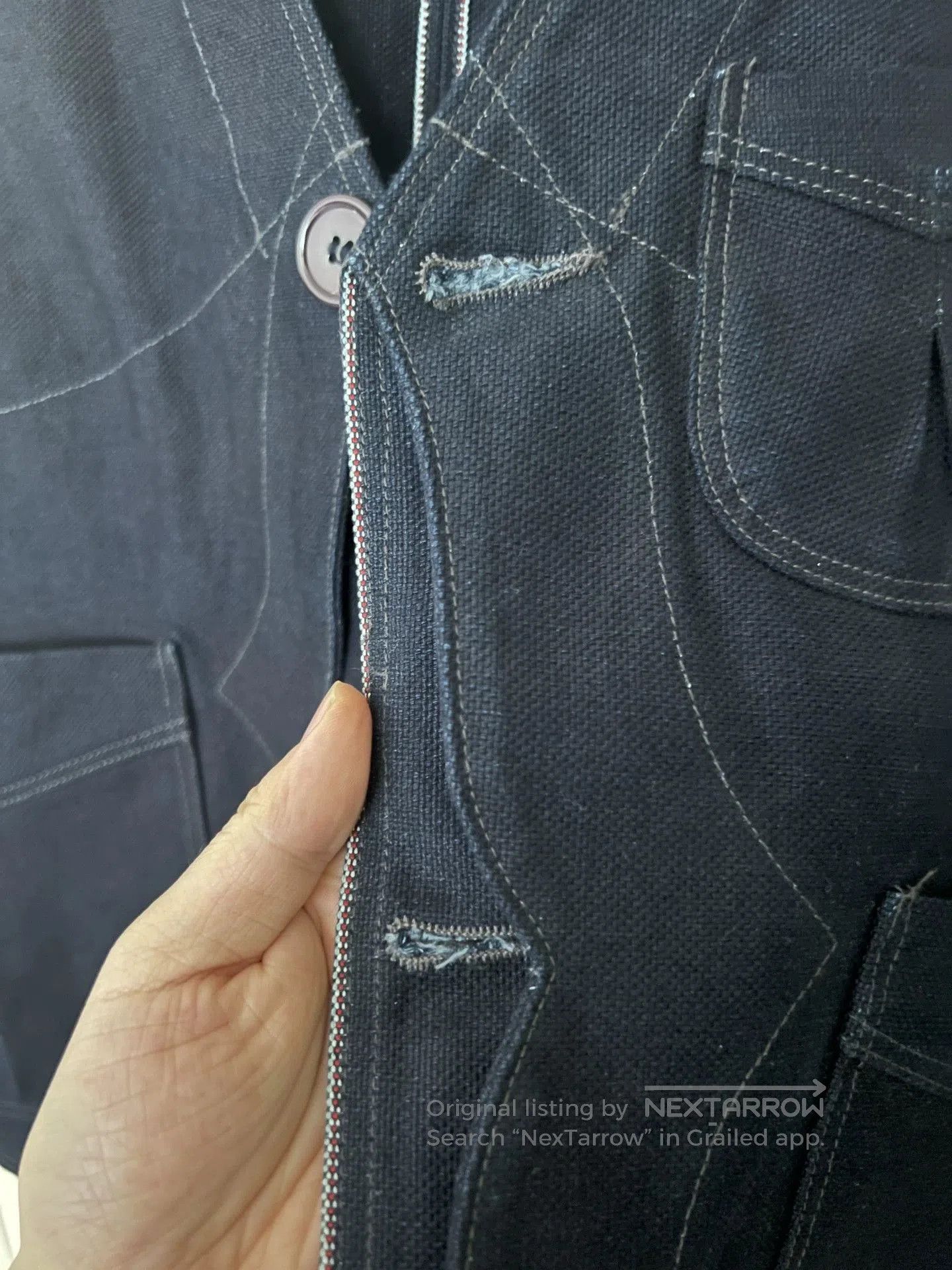 Rising Sun & Co. Rising Sun Vintage Vest Indigo Goods. Size US M / EU 48-50 / 2 - 3 Thumbnail