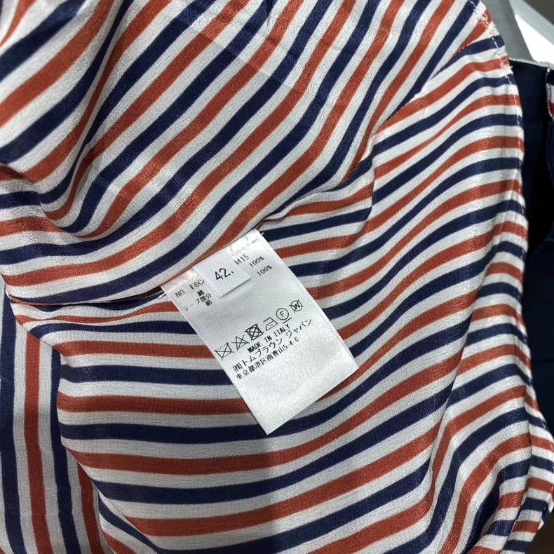 Thom Browne Thom Browne Blue Navy anchor embroidered pleated skirt Size 27" / US 4 / IT 40 - 9 Thumbnail