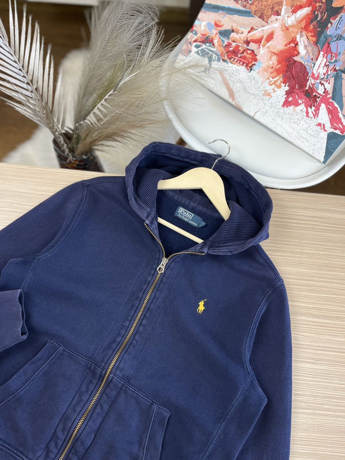 Polo Ralph Lauren × Vintage Polo Ralph Lauren Hoodie Sweatshirt Y2K Size US M / EU 48-50 / 2 - 2 Thumbnail