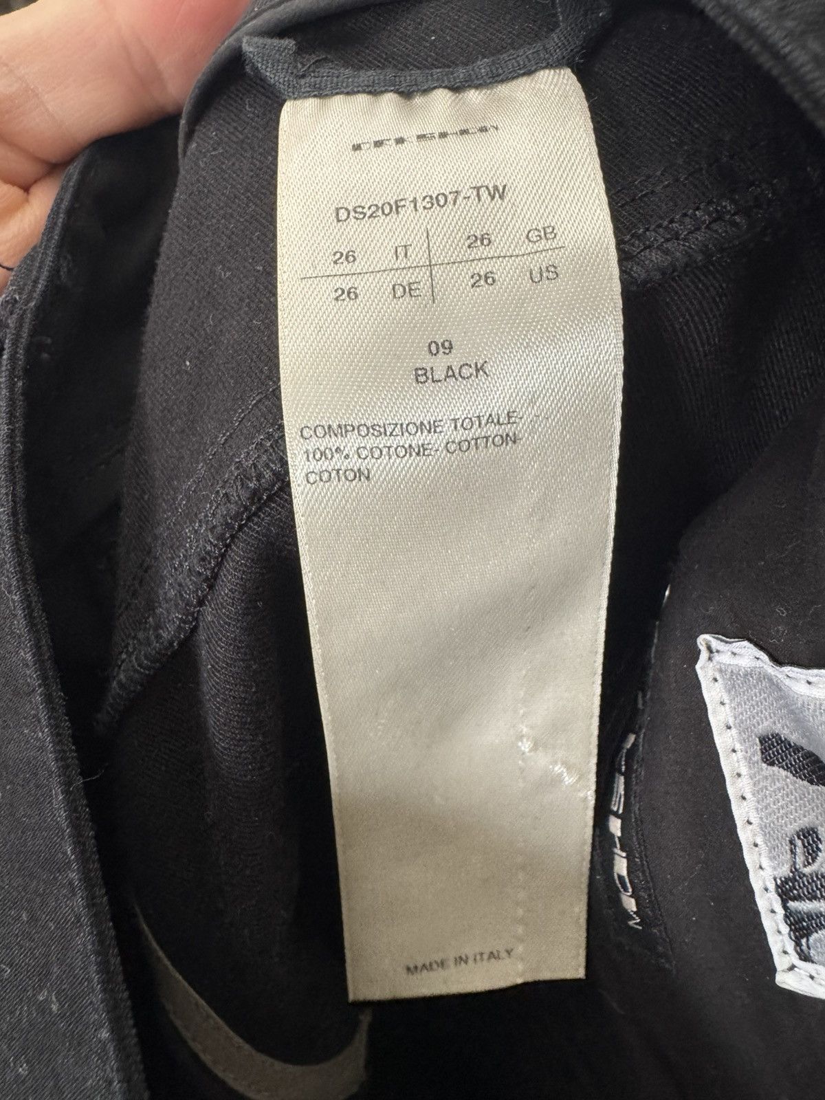 Rick Owens Rick Owens DRKSHDW Collapse Cut Pant Designer Black Rare Size US 26 / EU 42 - 4 Thumbnail