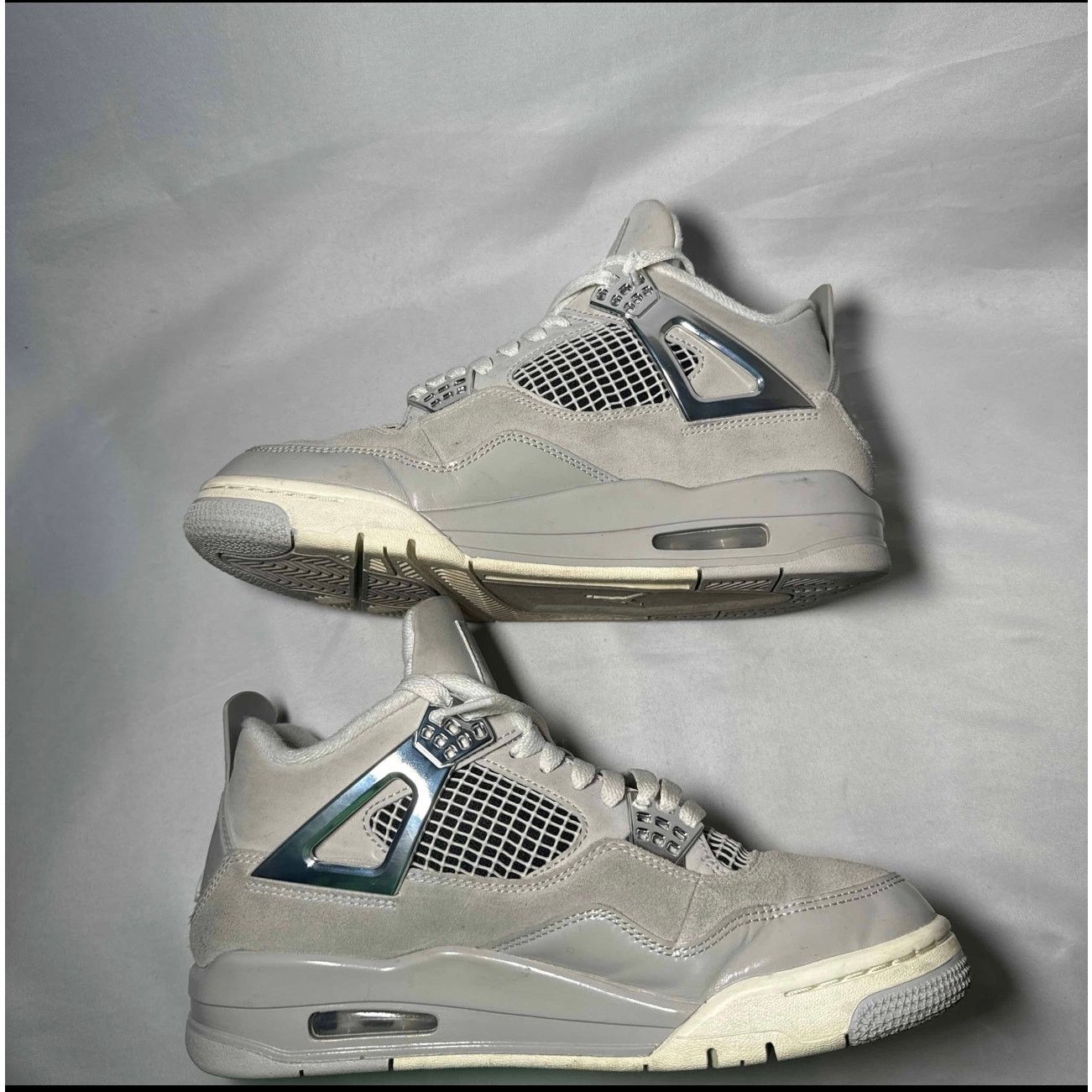 Jordan Brand × Nike Size 9 Wmns Air Jordan 4 Retro Frozen Moments Women's Shoes Size US 9 / IT 39 - 3 Thumbnail