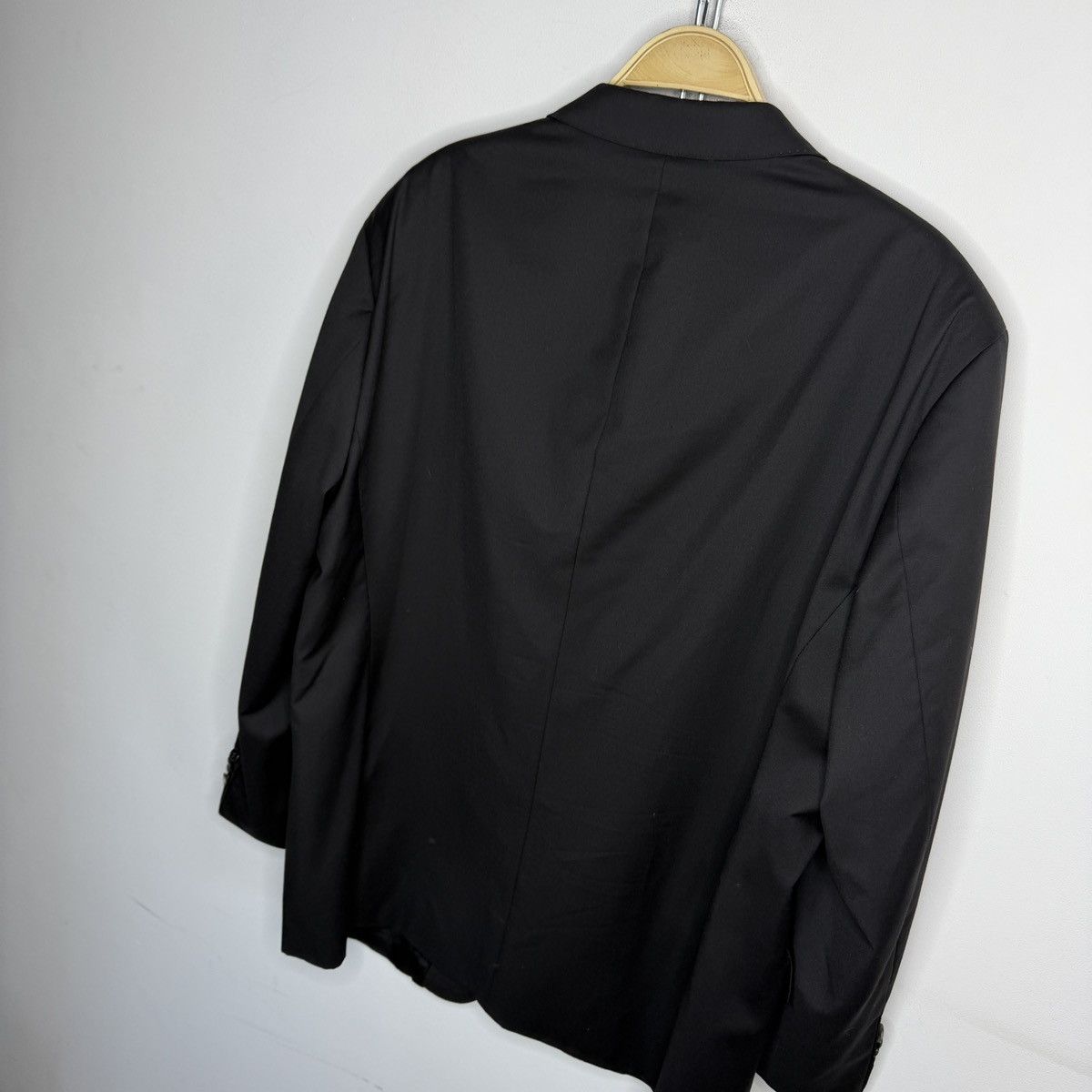 Hugo Boss Hugo Boss Wool Blazer Jacket Black Guabello Size 50R - 7 Thumbnail