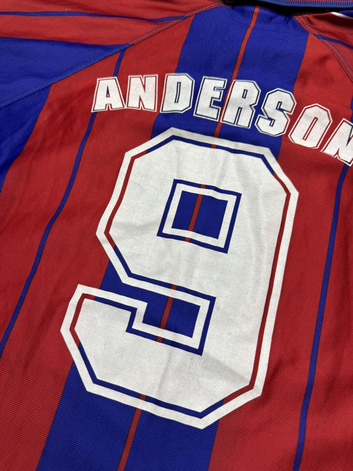 Vintage Rare vintage Barcelona Anderson soccer jersey y2k Size US XL / EU 56 / 4 - 8 Thumbnail