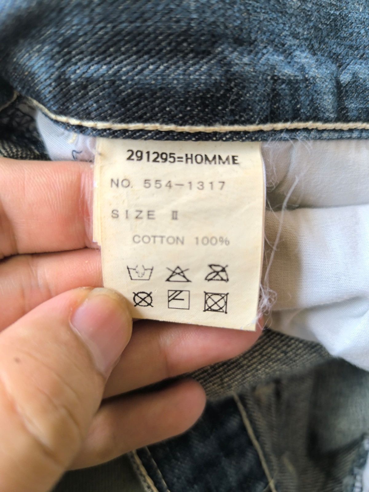 If Six Was Nine × Japanese Brand × Le Grande Bleu (L.G.B.) 291295 Remake Poems Jeans Size US 31 - 11 Thumbnail