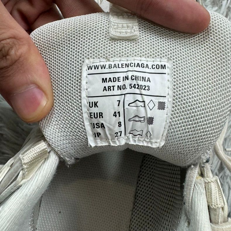 Balenciaga Balenciaga Track White Sneakers Daddy Shoes 2502-Nextarrow Size US 8 / EU 41 - 7 Thumbnail
