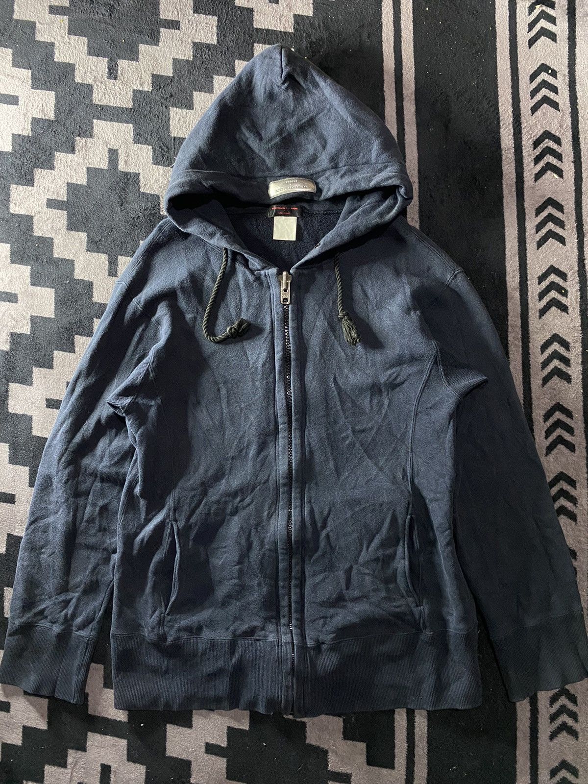 If Six Was Nine × Japanese Brand × Le Grande Bleu (L.G.B.) Vintage Nationality + Name Grosbec archive hoodie Size US L / EU 52-54 / 3 - 1 Thumbnail