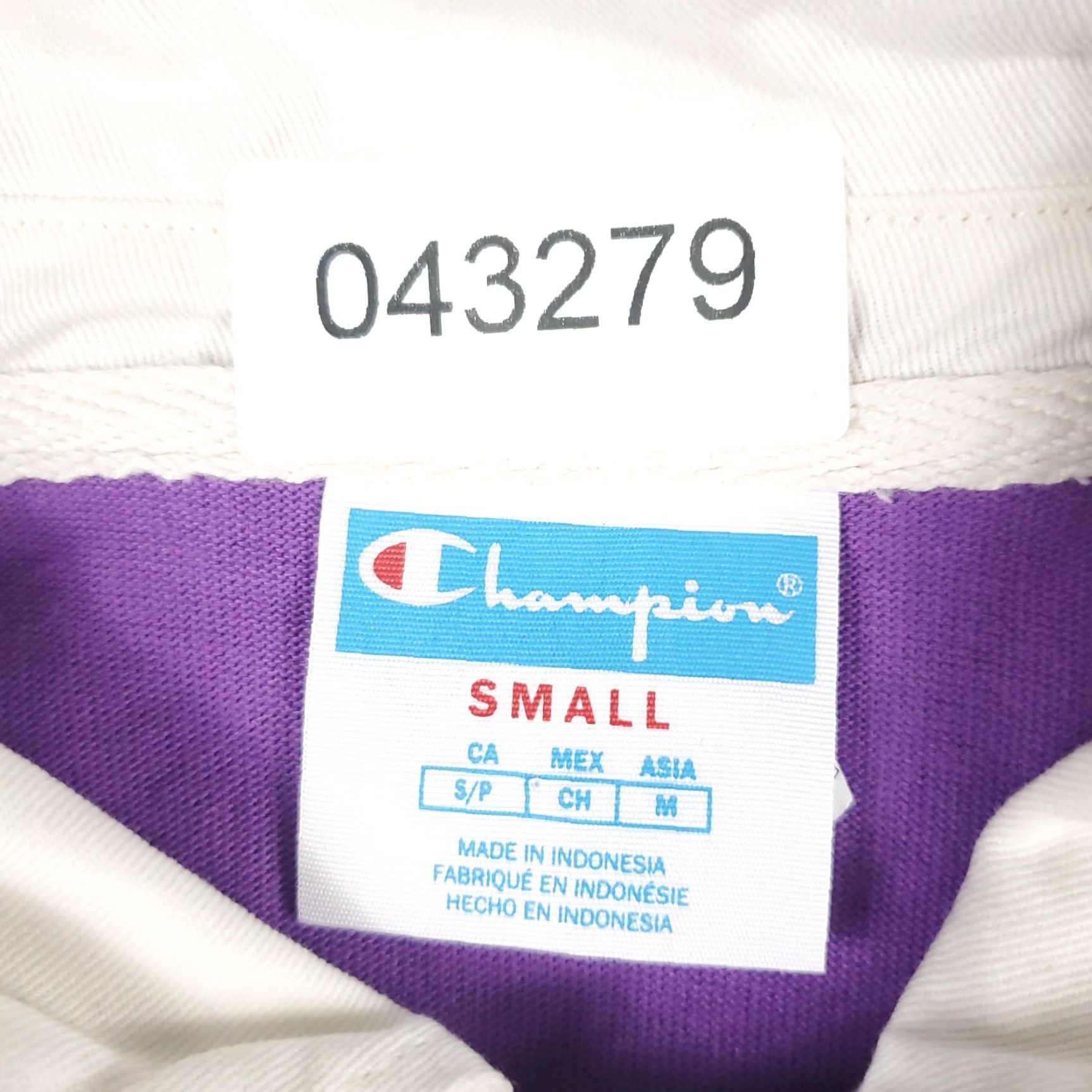 Champion Champion Pullover Sweatshirt Men's Small Purple Mock Neck Long Sleeve Cotton Blend Size US S / EU 44-46 / 1 - 8 Thumbnail