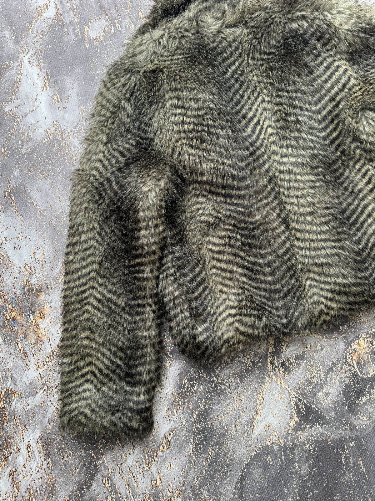 Vintage Vintage Faux Fur Mini Coat Size M / US 6-8 / IT 42-44 - 8 Thumbnail