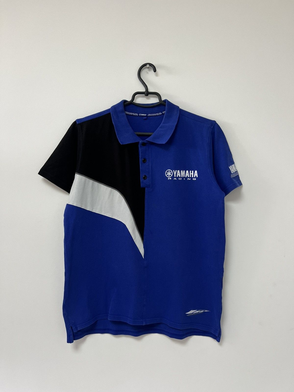 Yamaha Vintage Yamaha Racing Team Polo Motorcycle T shirt Rare sz L Size US L / EU 52-54 / 3 - 2 Thumbnail