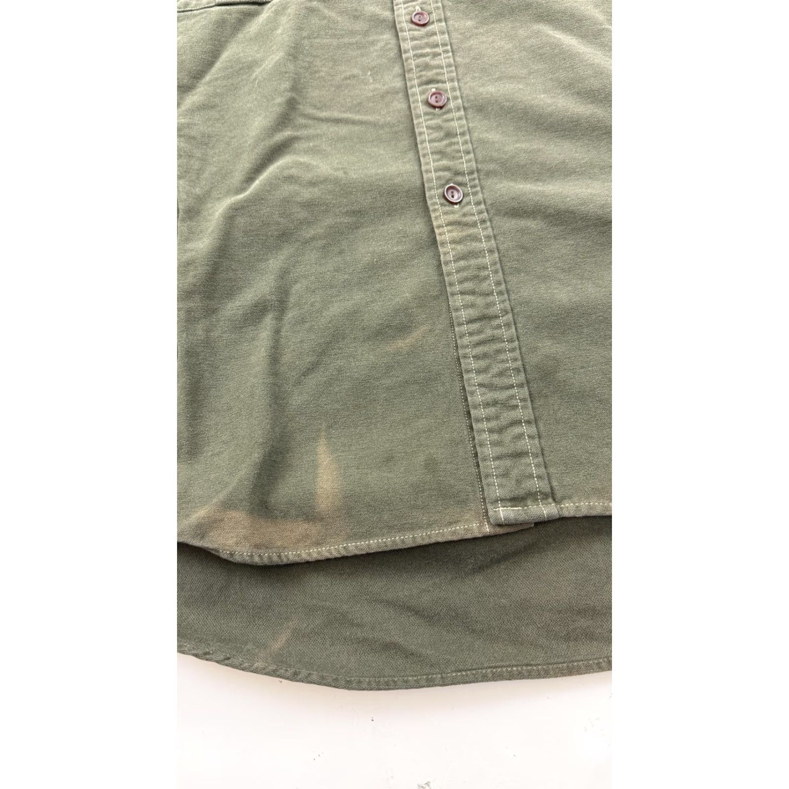 Gap VINTAGE Gap Shirt Mens XL Green Button-Up Chest Pockets Workwear Outdoor 90s Mens XL Green Button-Front Shirt Size US XL / EU 56 / 4 - 4 Thumbnail