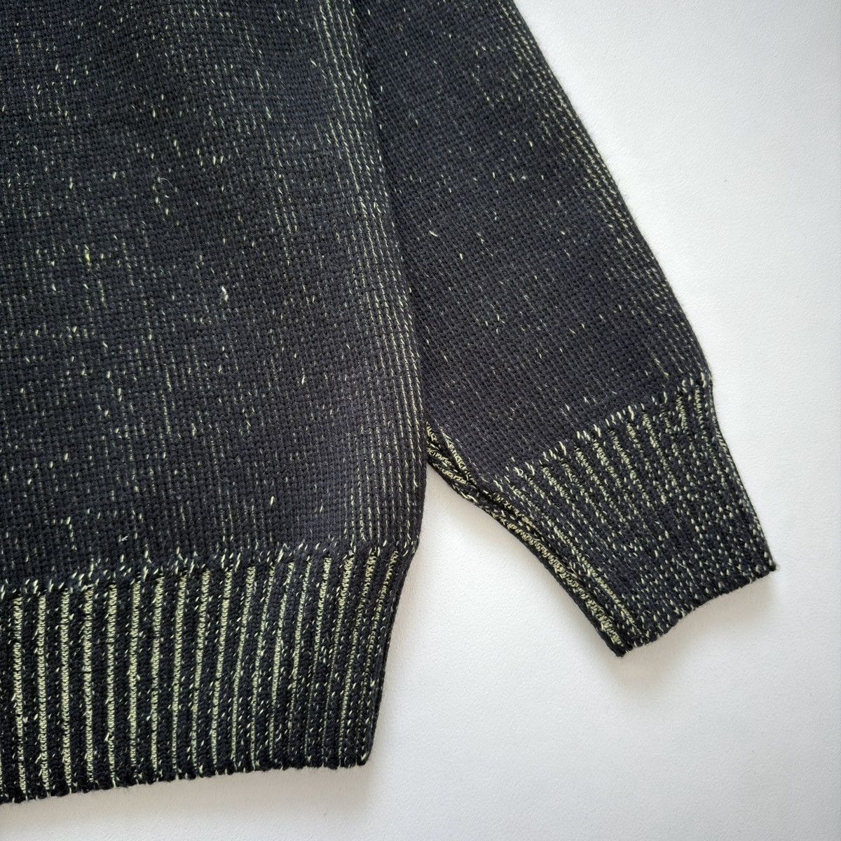 GR10K Black/Lime ‘Aimless Compact Knit’ Sweater Size US M / EU 48-50 / 2 - 10 Thumbnail