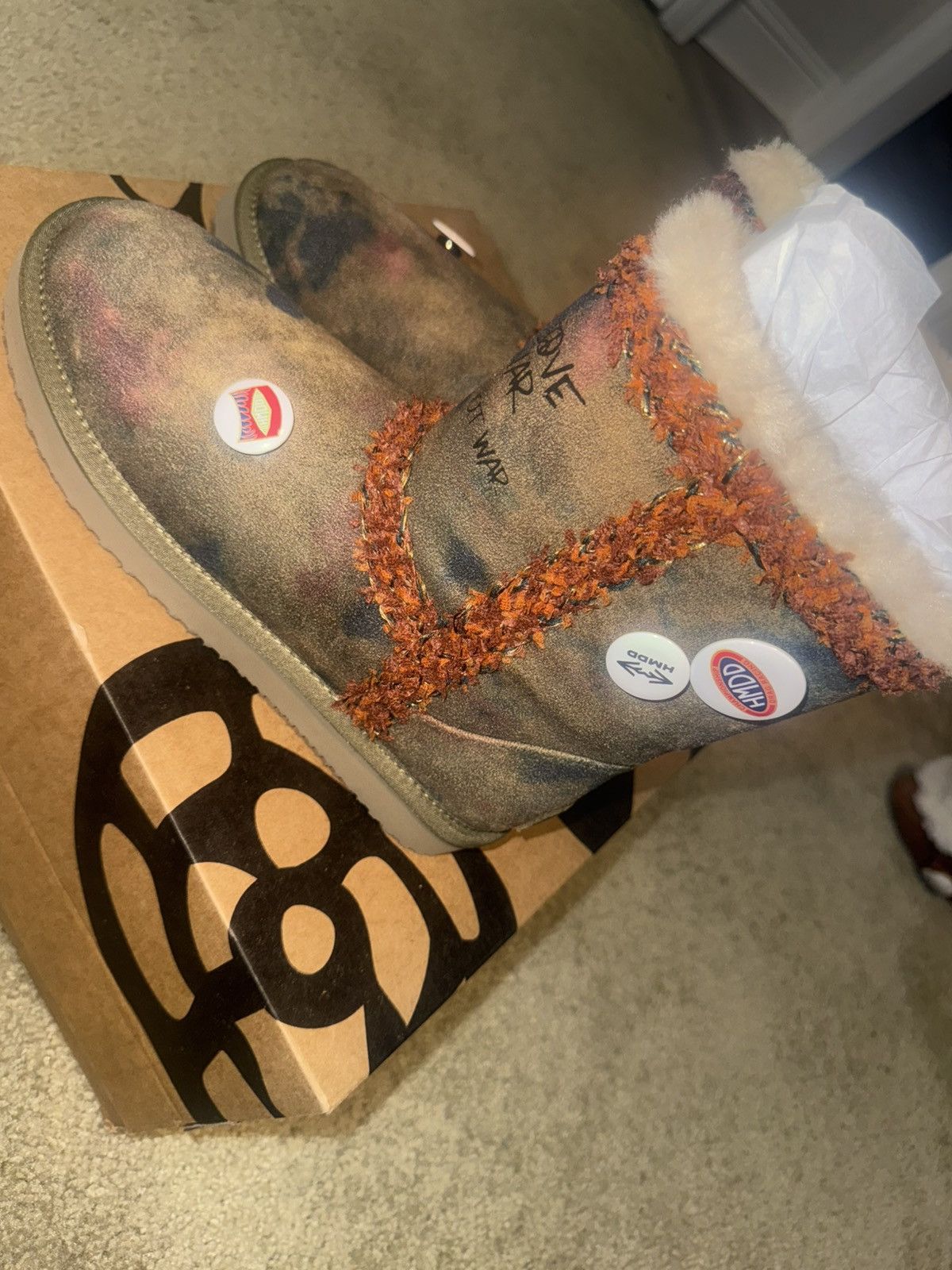 HMDD HMDD UGG Chanel Inspired Boot Size US 7 / EU 40 - 4 Thumbnail