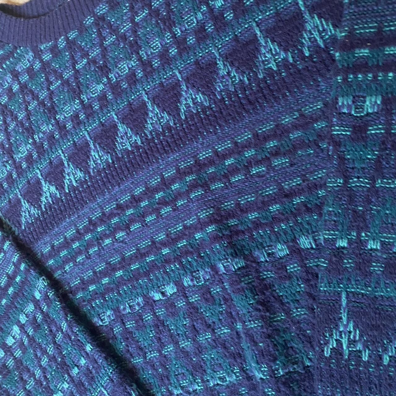 Other 90s Blue And Navy 3D Knit Size US XL / EU 56 / 4 - 2 Thumbnail