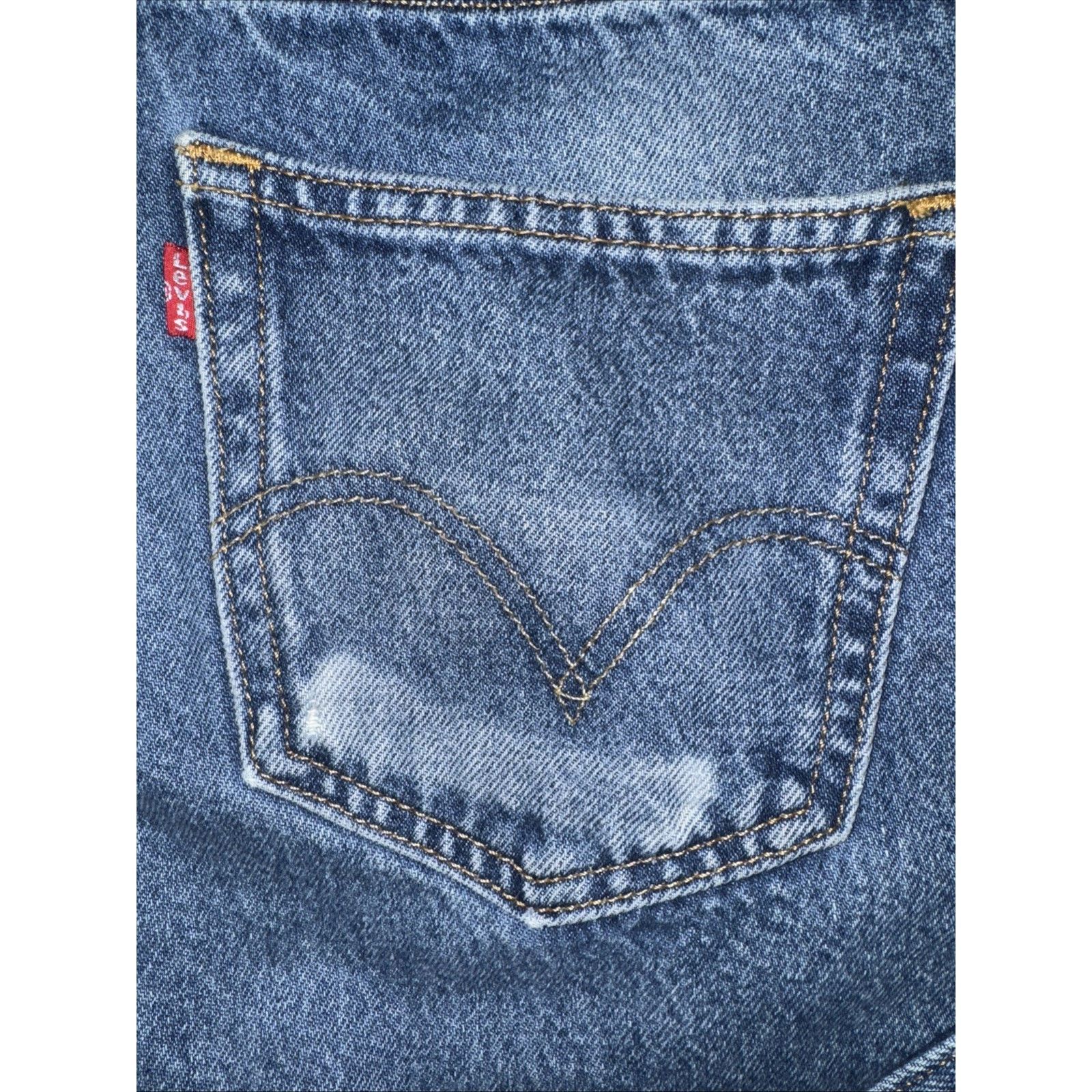 Levi's Levi’s 505 Regular Straight Jeans 34x31 Denim Zip Mid Rise Size US 34 / EU 50 - 7 Thumbnail