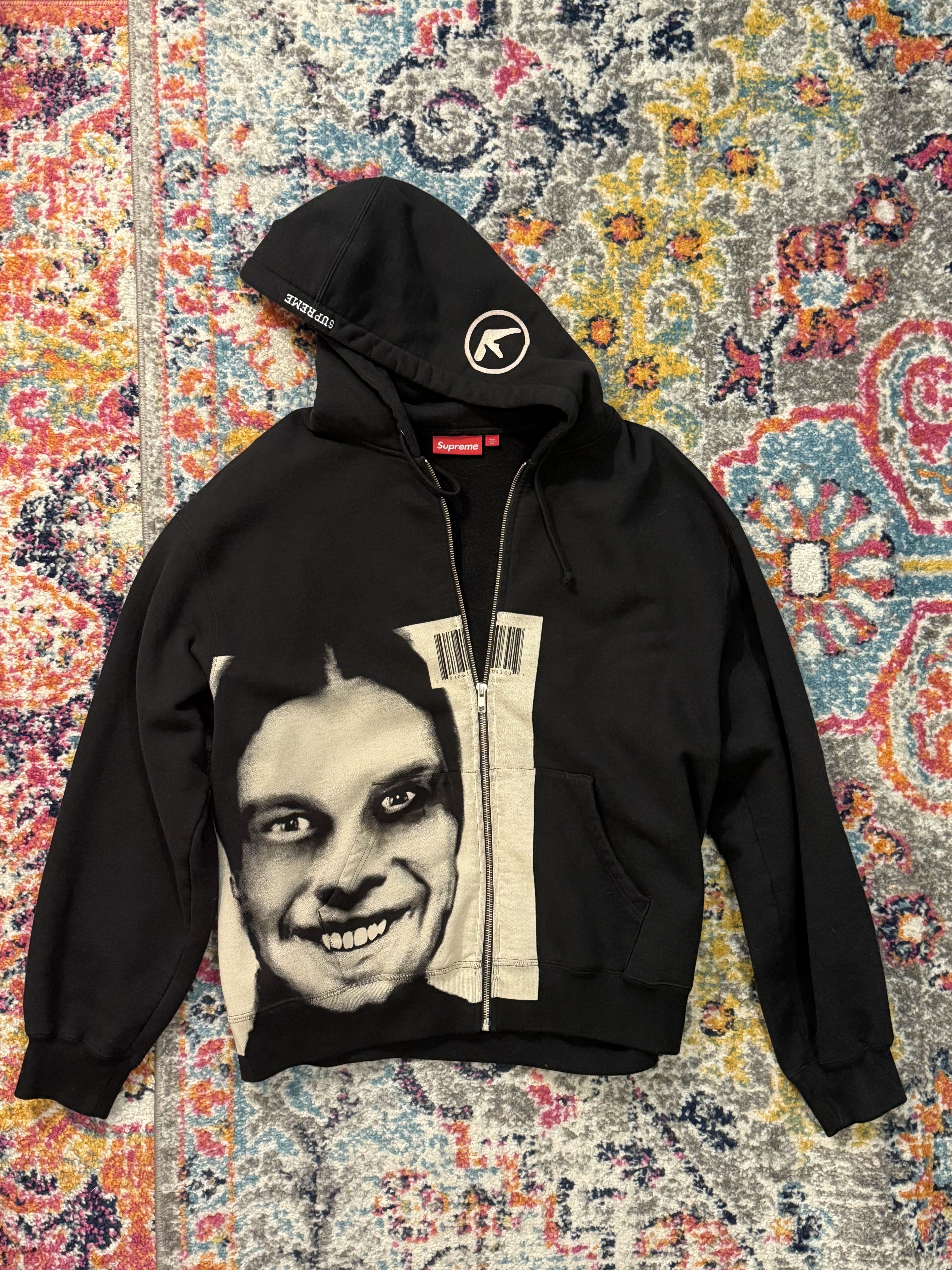 Supreme Supreme mini box logo zip up hoodie (red) | Grailed