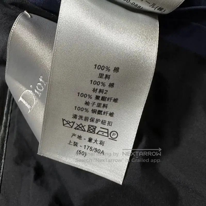 Dior Dior Men's Blue Cotton Long Sleeve Coat . Size US M / EU 48-50 / 2 - 7 Thumbnail