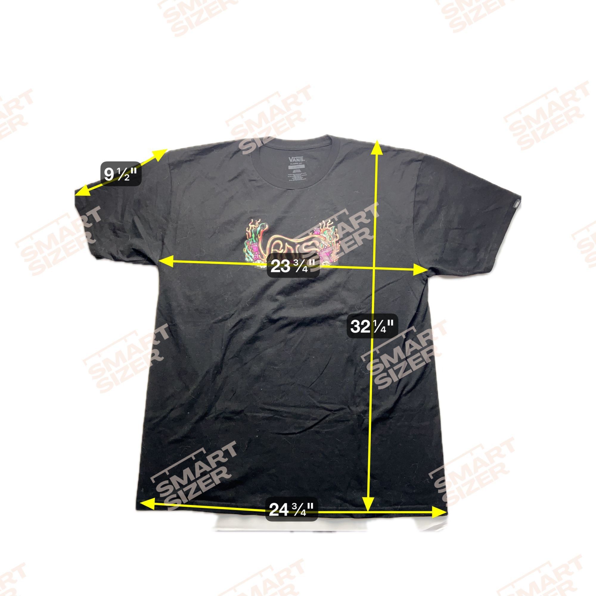 Vans VANS Psychedelic Logo XL T-Shirt Shirt Size US XL / EU 56 / 4 - 5 Thumbnail