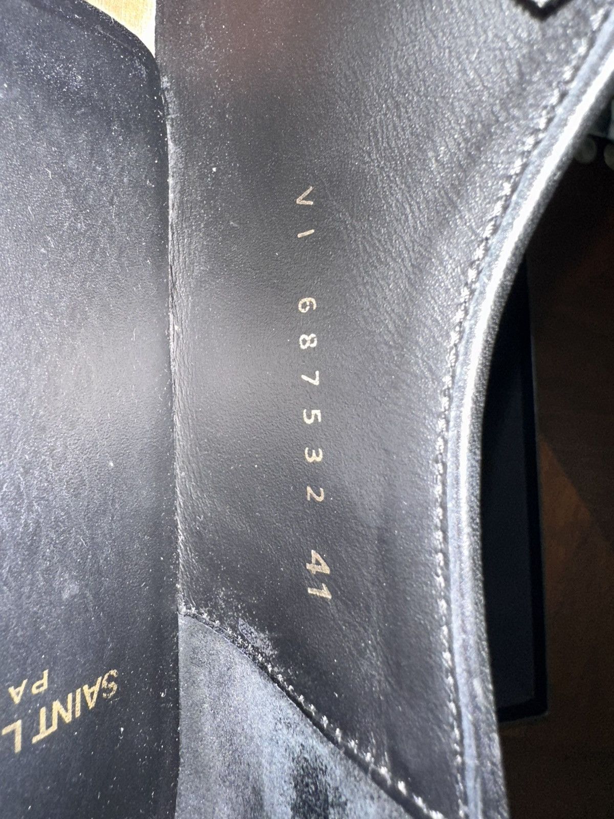 Saint Laurent Paris Saint Laurent Marbeuf Derby Shoe Size US 8 / EU 41 - 7 Thumbnail