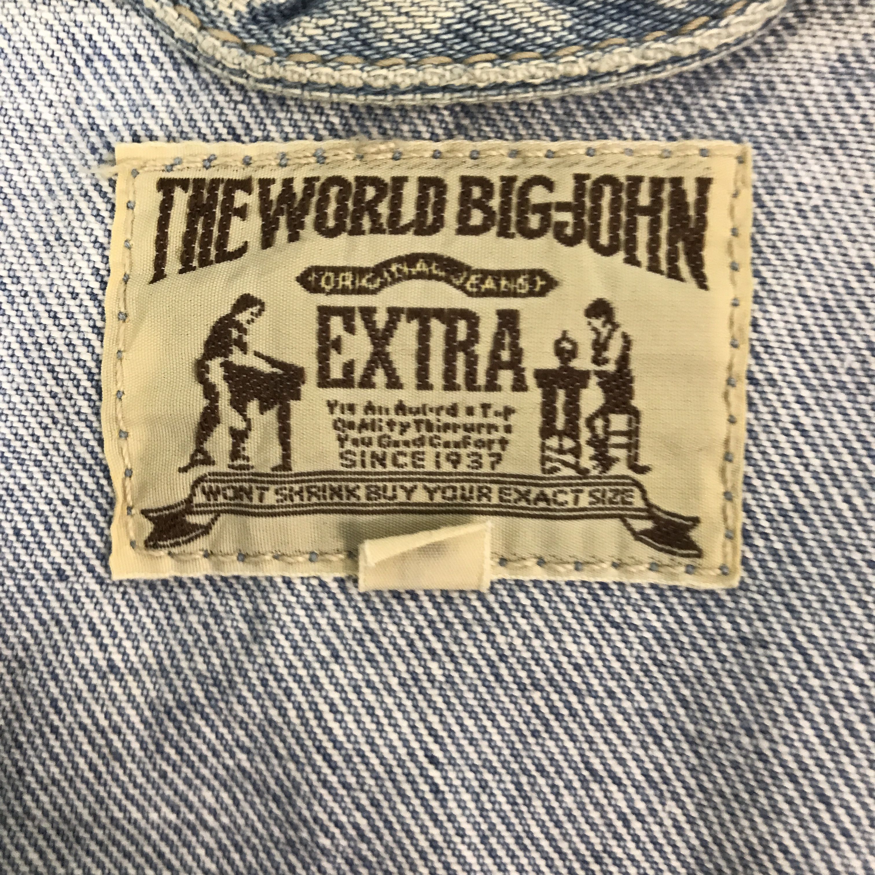 Big John big john type 3 tracker denim jacket Size US L / EU 52-54 / 3 - 10 Thumbnail