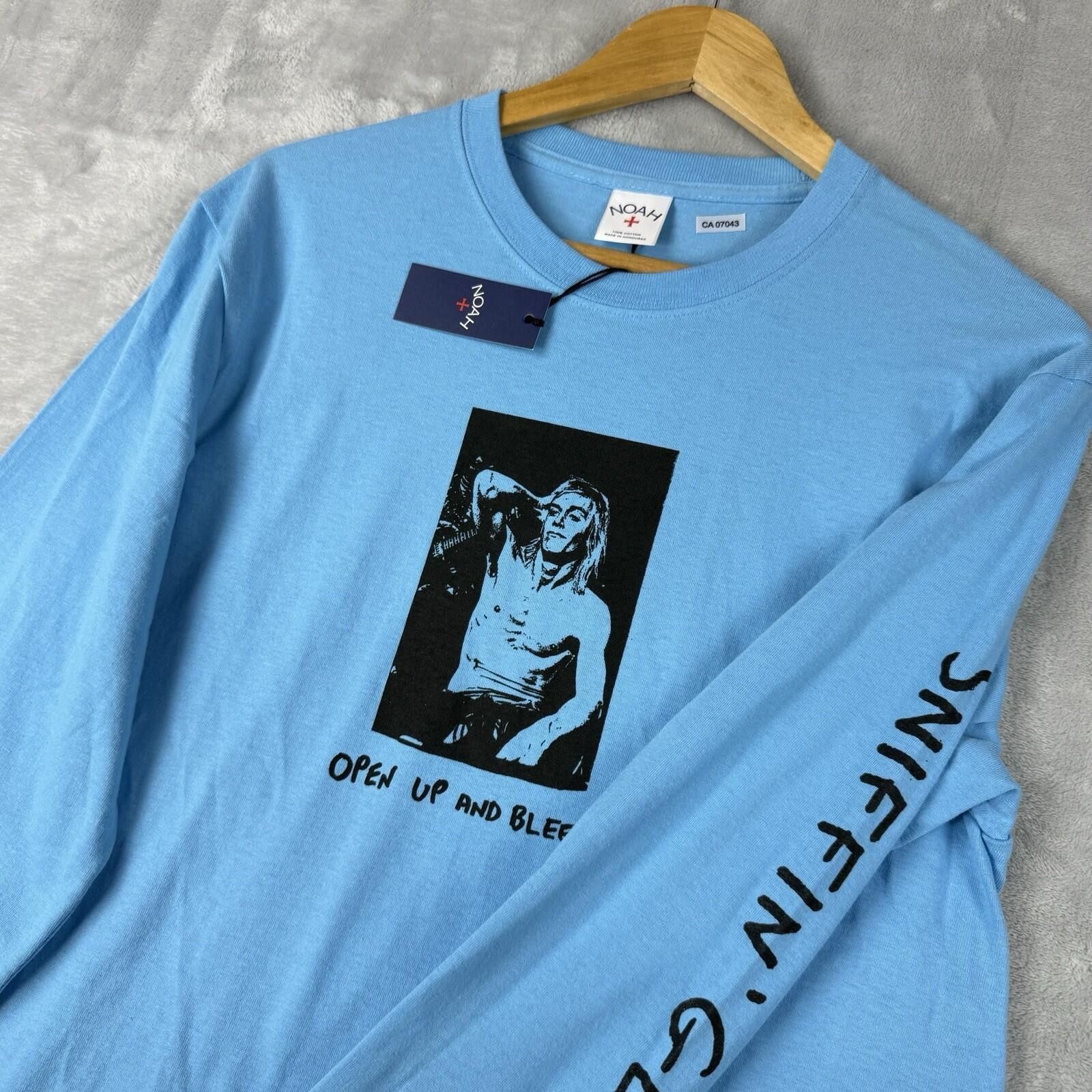 Noah Noah x Sniffin' Glue "Open Up and Bleed" T-shirt XL Size US XL / EU 56 / 4 - 1 Thumbnail