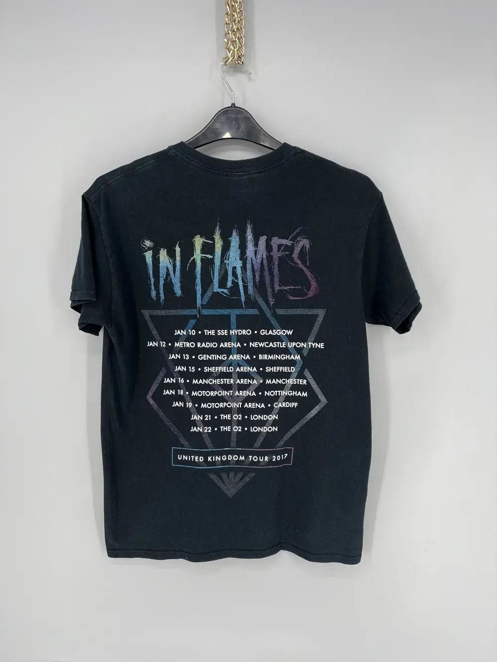 Band Tees Swedish Heavy Metal Band In Flames Big Image Tour Tee Size US M / EU 48-50 / 2 - 8 Thumbnail