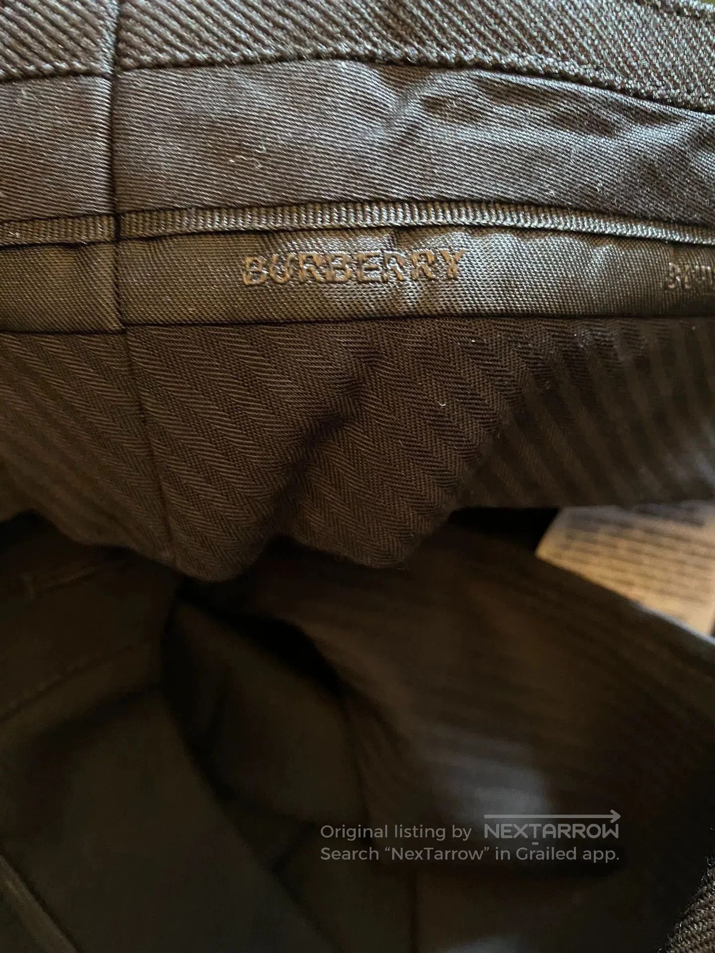 Burberry Black Tailored Casual Pants Size 34. Size US 34 / EU 50 - 8 Thumbnail