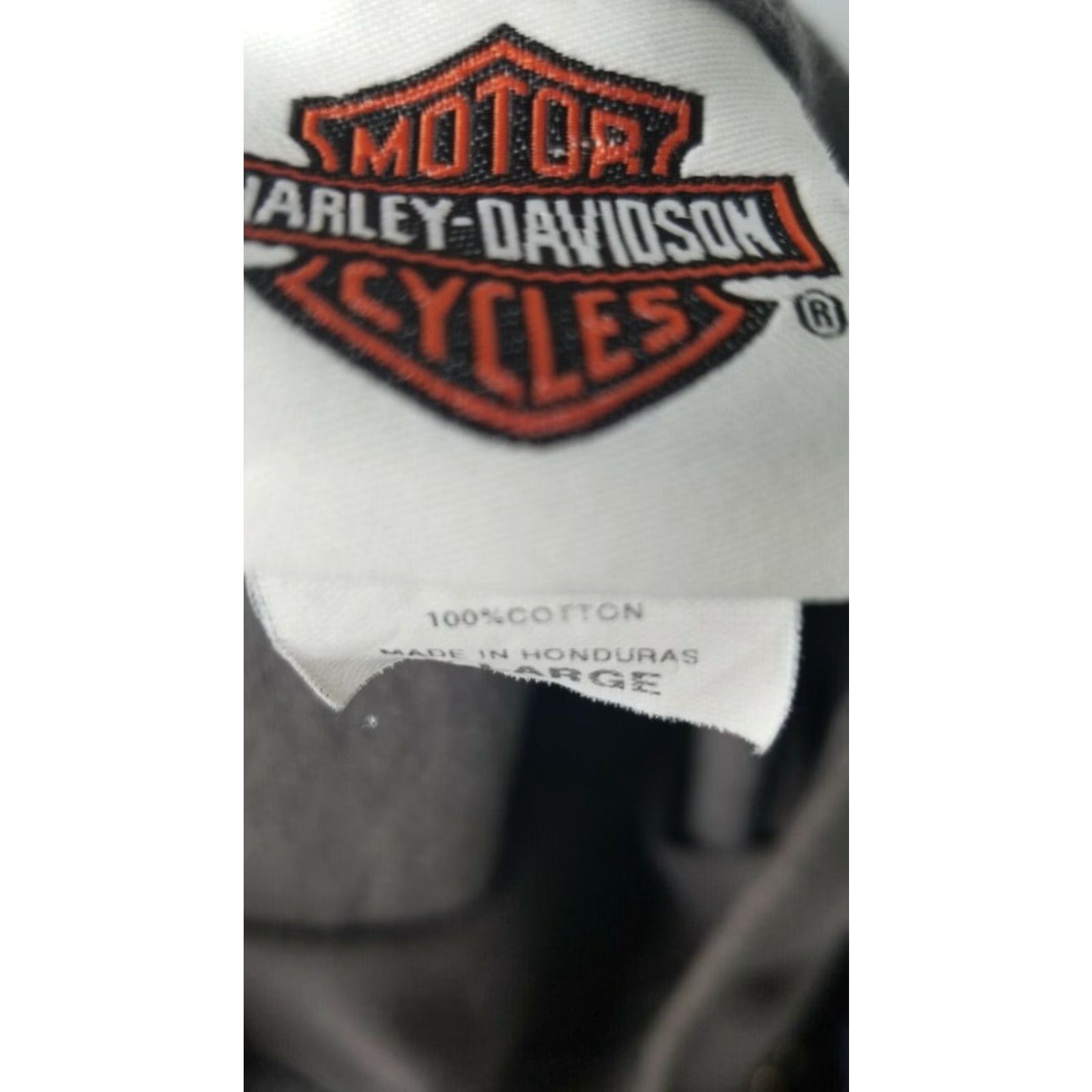 Harley Davidson Mens XL Legends Harley-Davidson Factory Tours T Shirt Kansas City Double Sided Shirt Mens XL Harley-Davidson T-Shirt Kansas City Double Sided Gray Size US XL / EU 56 / 4 - 2 Thumbnail