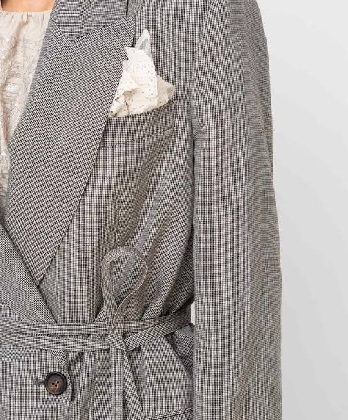 Brunello Cucinelli Wool & Linen Jacket Size XS / US 0-2 / IT 36-38 - 2 Thumbnail