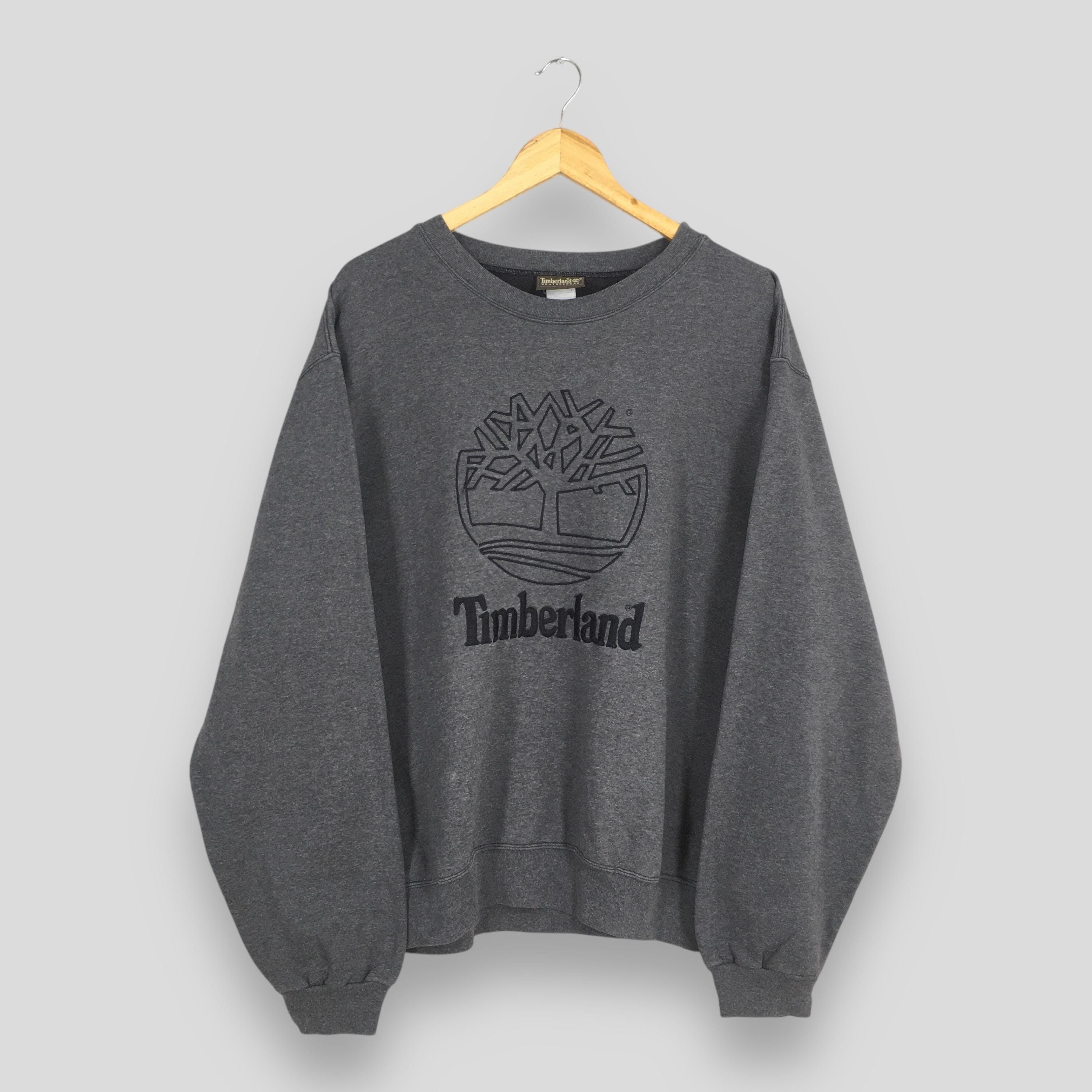 Timberland Vintage 90s Timberland Weathergear Gray Sweatshirt Large Size US L / EU 52-54 / 3 - 1 Thumbnail