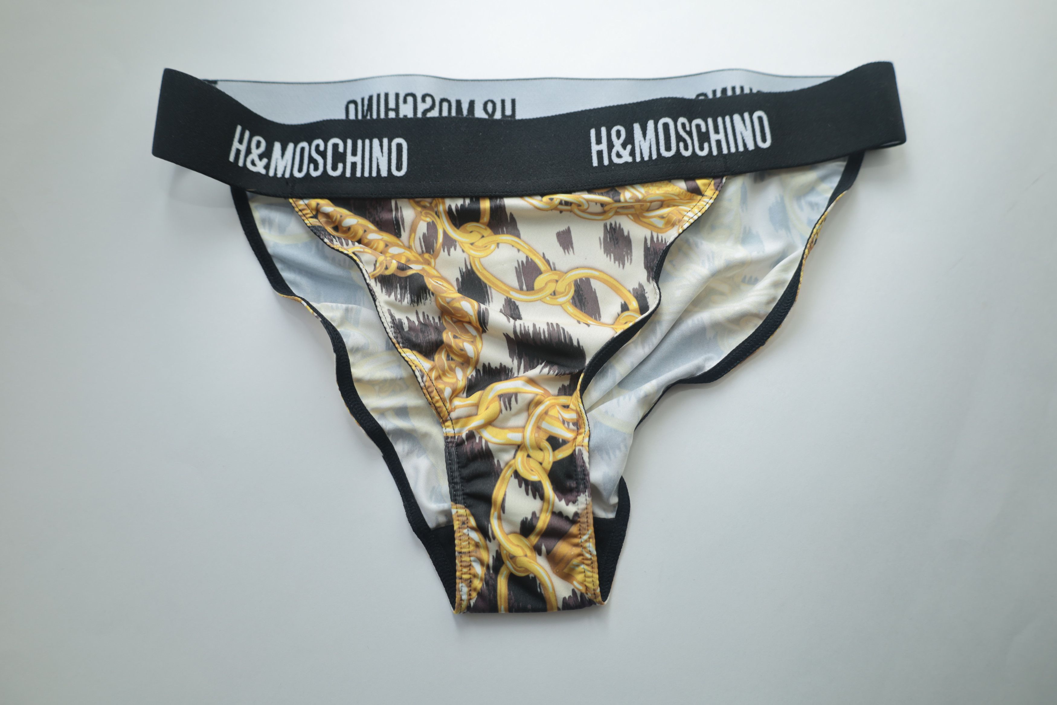 H M Jeremy Scott Moschino NWOT Bikini Moschino H M Knickers Size 36 US 4 Grailed