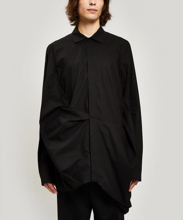 image of Rick Owens Smash Shirt Fw19 in Black, Men's (Size Small)