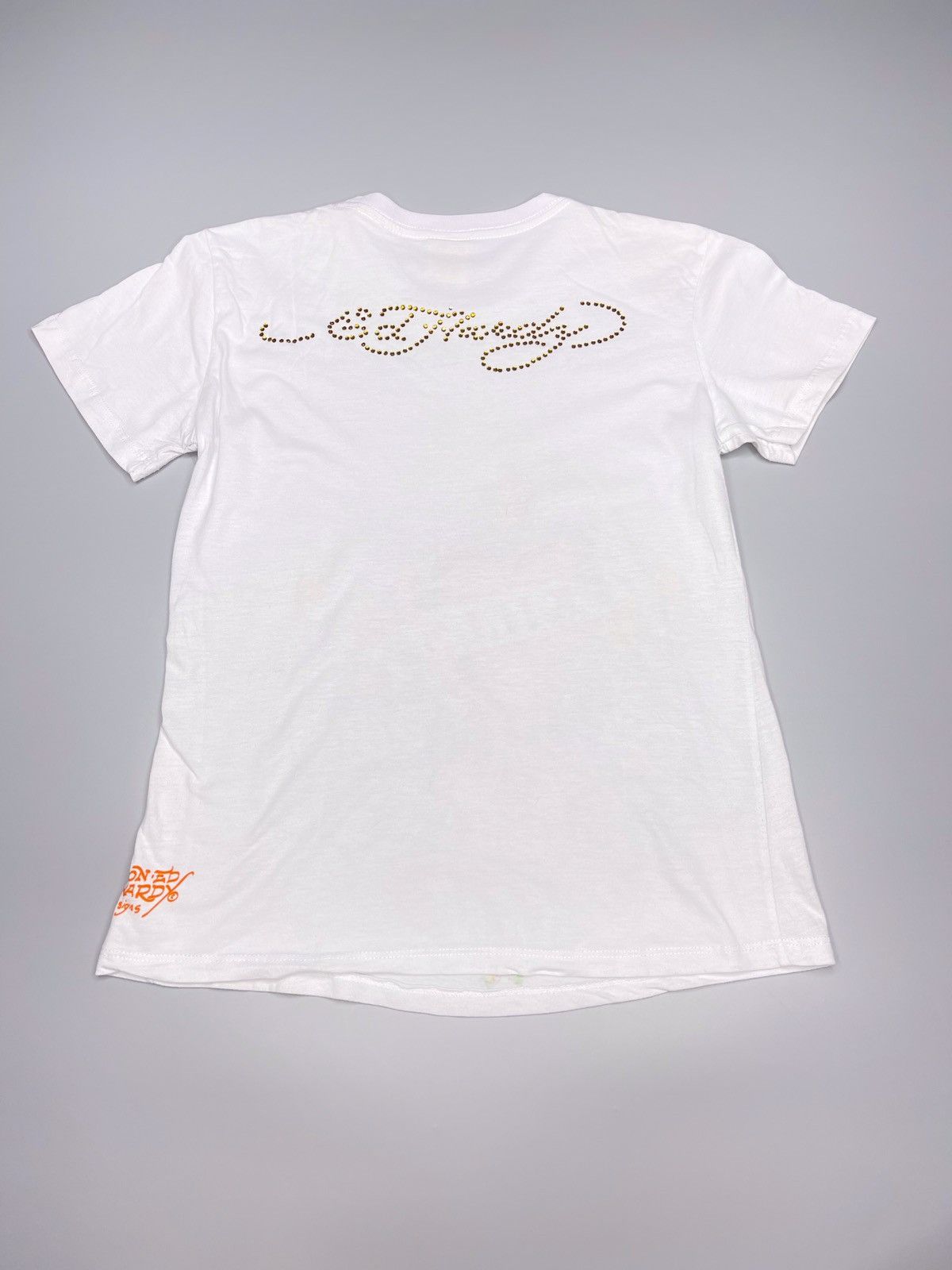 Ed Hardy × Vintage Vintage Y2k Ed Hardy Love Kills Slowly Tee Skull Size S / US 4 / IT 40 - 9 Thumbnail