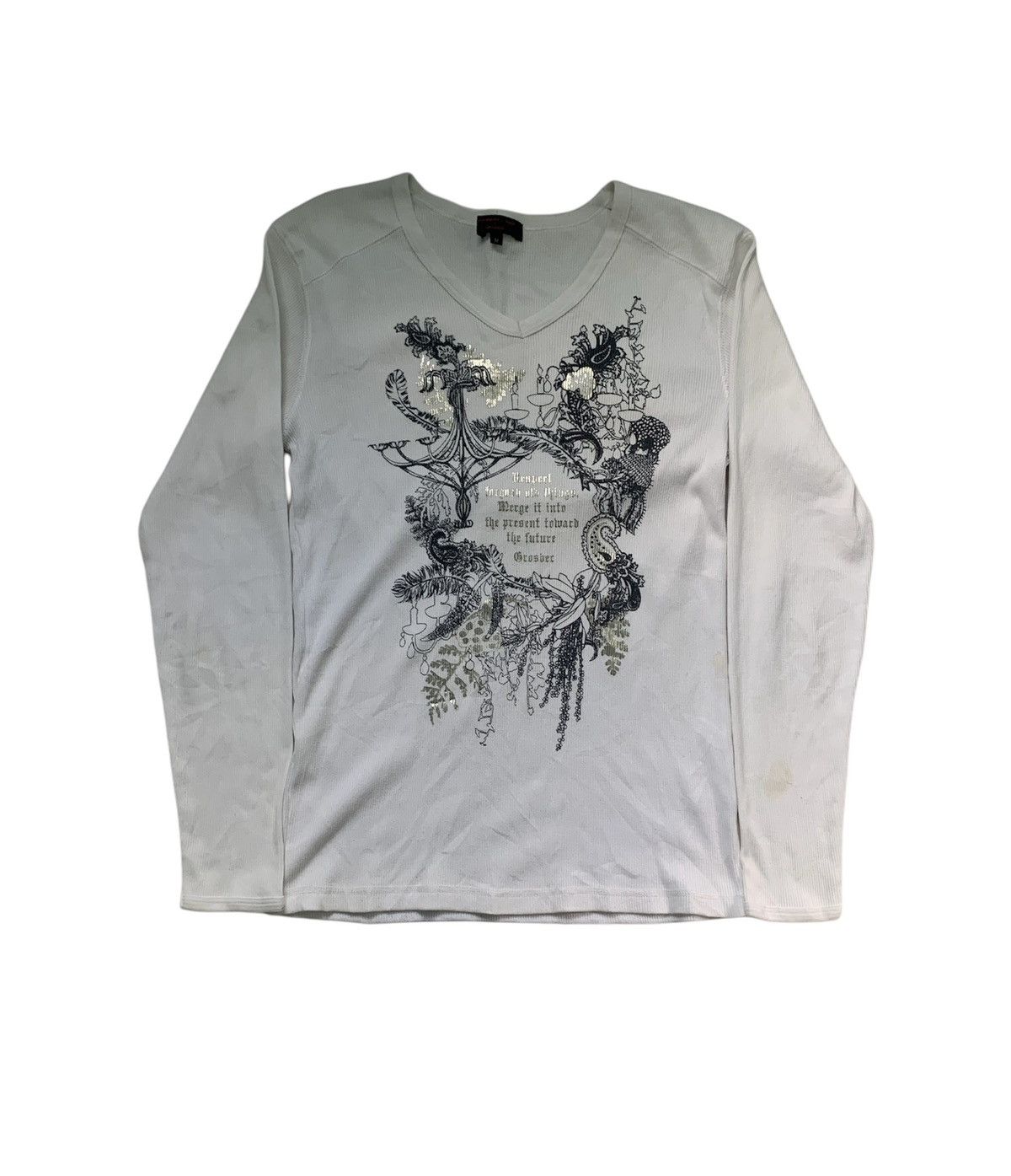Hysteric Glamour Nationality grosbec poem skull Seditionaries SHIRT JAPANESE Size US M / EU 48-50 / 2 - 1 Thumbnail