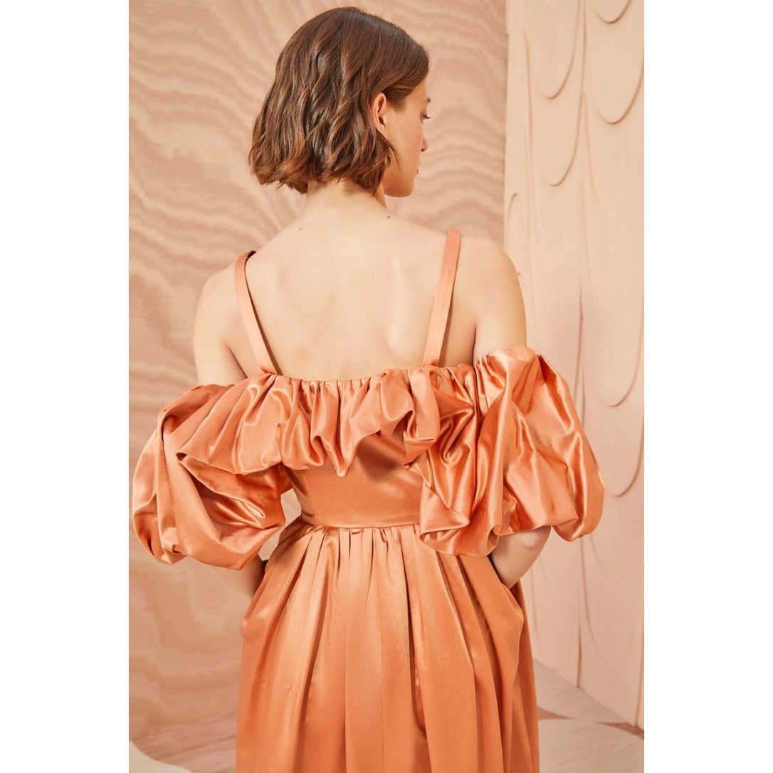 Ulla Johnson NWT Ulla Johnson Women's Lelita Off Shoulder Midi Dress Size M / US 6-8 / IT 42-44 - 4 Thumbnail