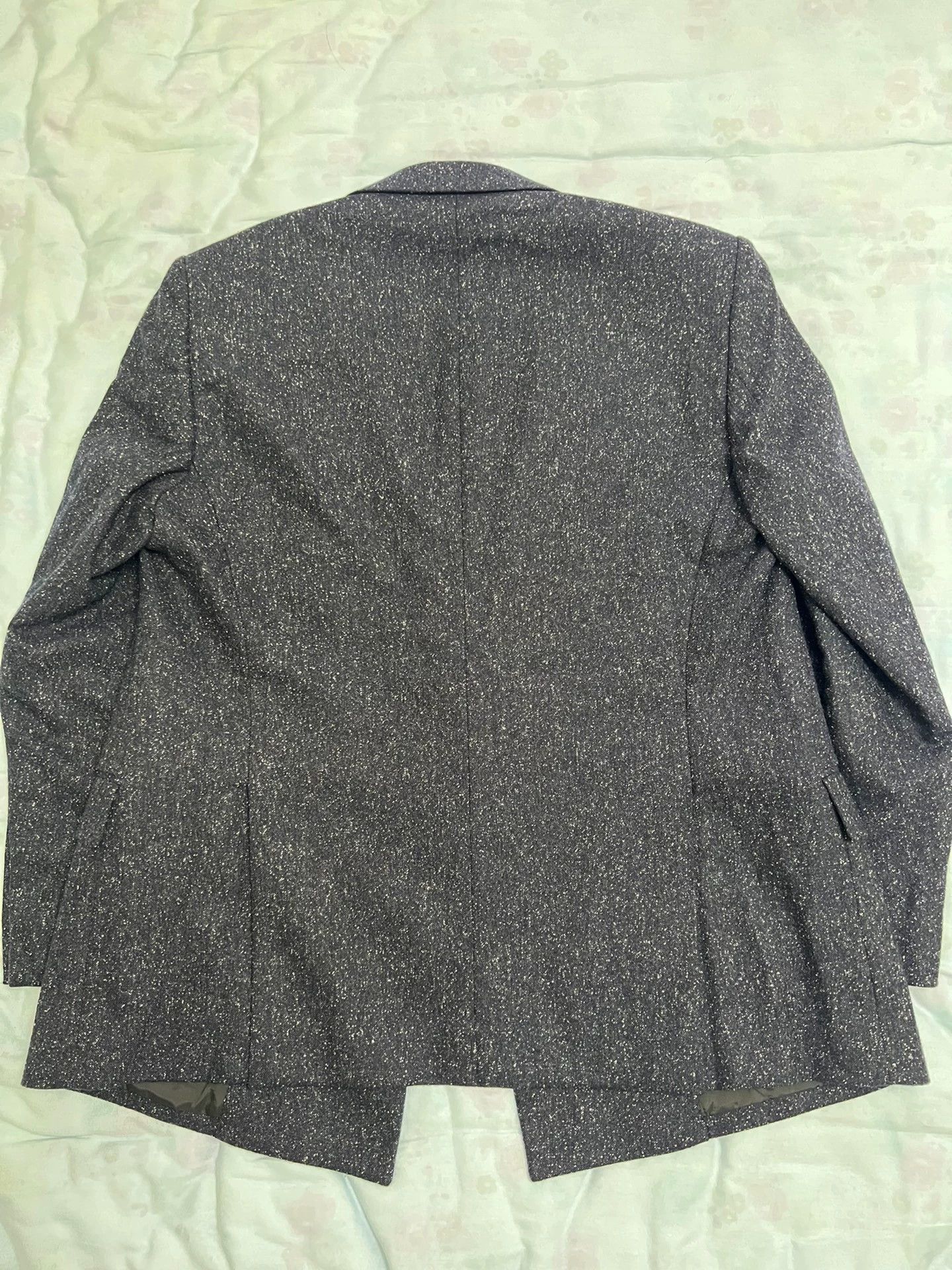 Armani Emporio Armani Suit Men's 54 Navy Blue Starry Size 54R - 2 Thumbnail