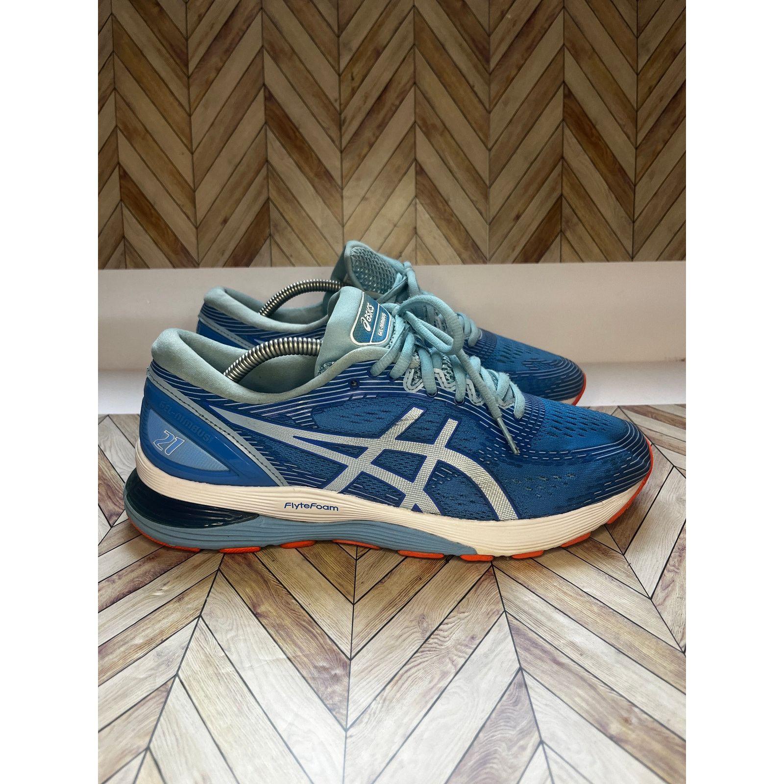 Asics Asics Performance Gel-Nimbus 21 Running Sneakers Shoes Sz 11 Size US 11 / IT 41 - 4 Thumbnail