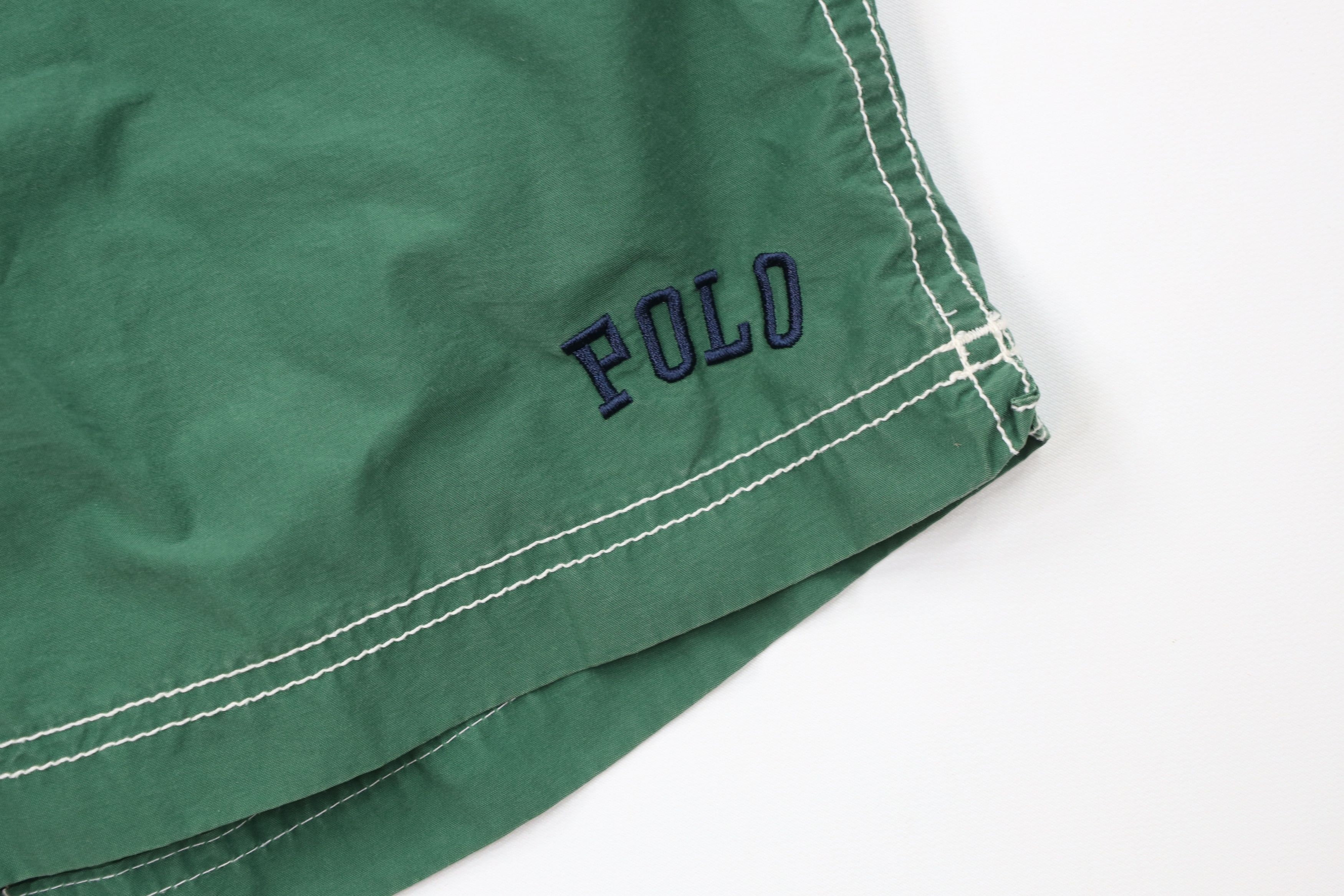 Ralph Lauren Vintage 90s Polo Sport Ralph Lauren Block Letter Shorts Size US 36 / EU 52 - 5 Thumbnail