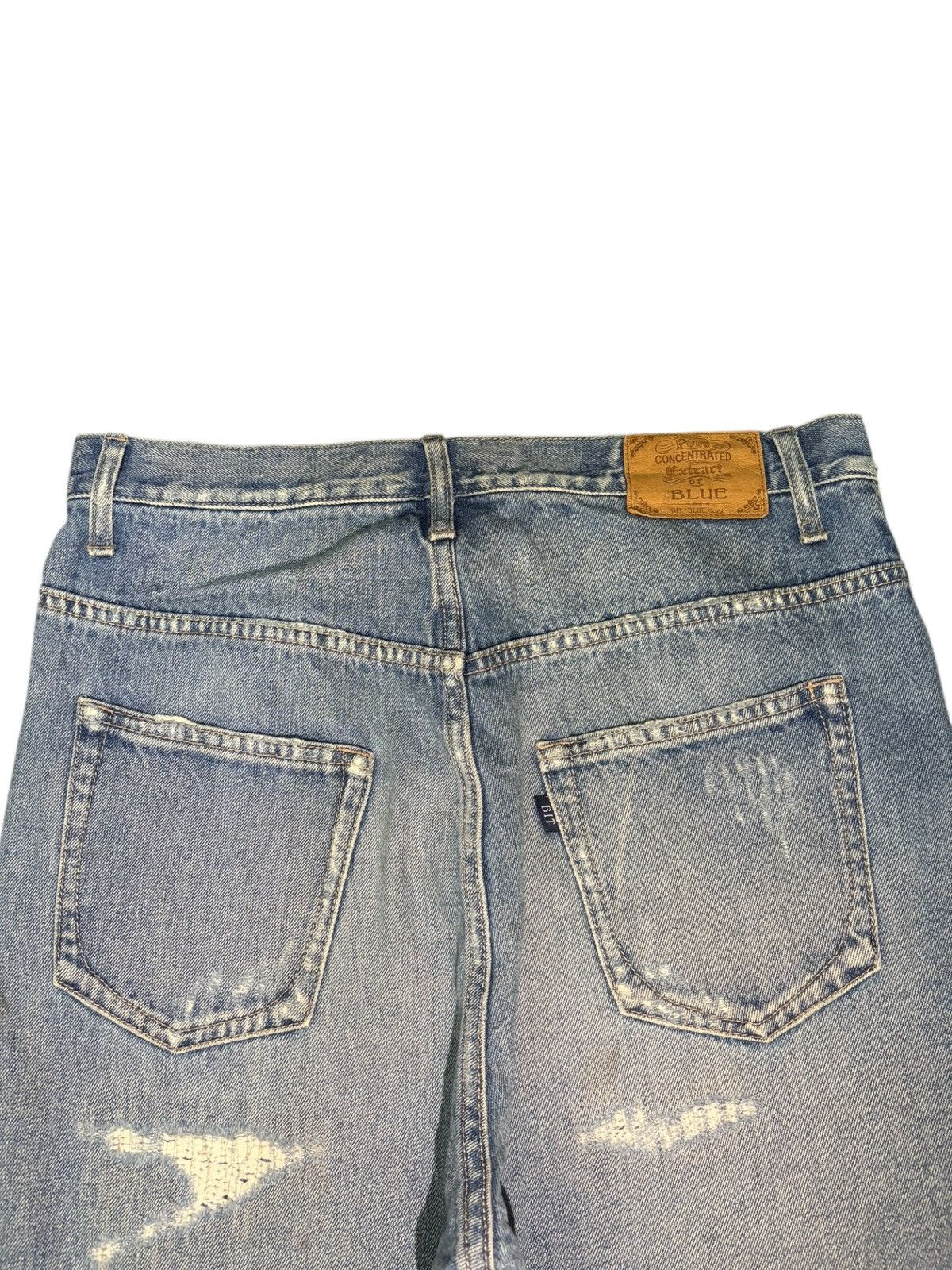 Kapital Vintage Japanese Brand Sashiko Distressed Jeans Size 31" - 4 Thumbnail